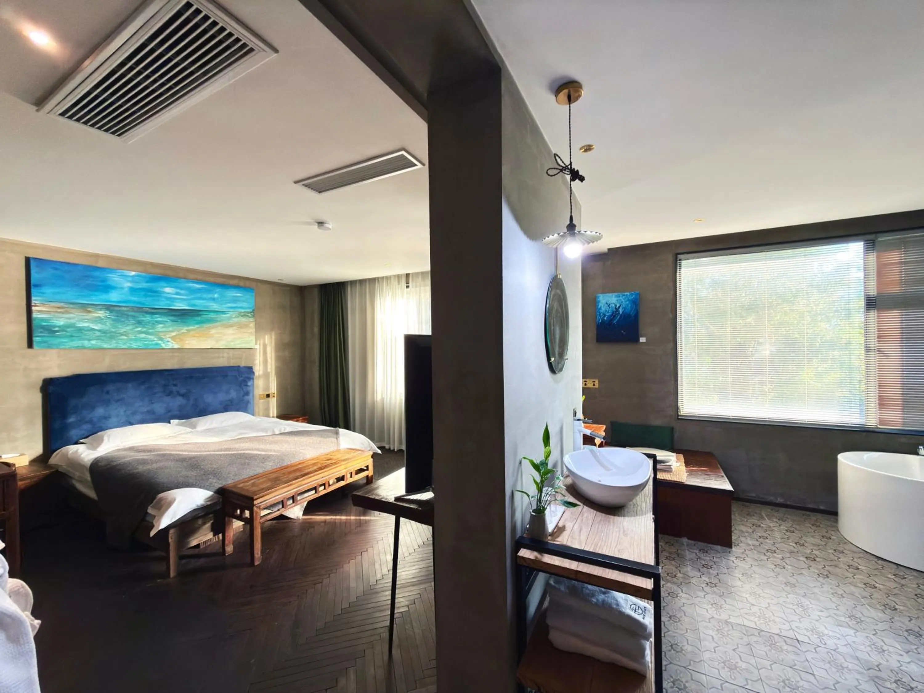 Bed in Suzhou Unique Space Design Art Hotel