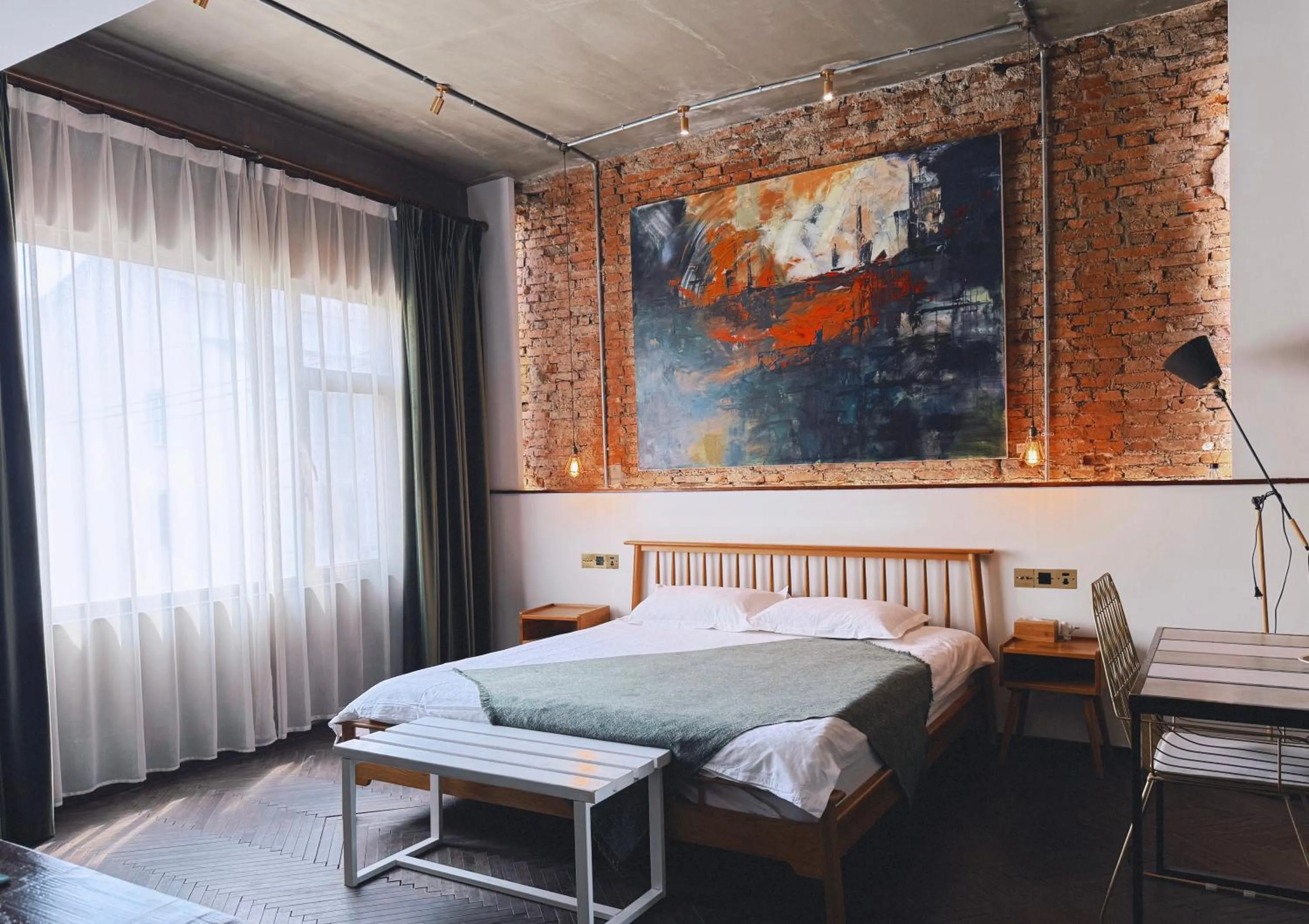 Bed in Suzhou Unique Space Design Art Hotel