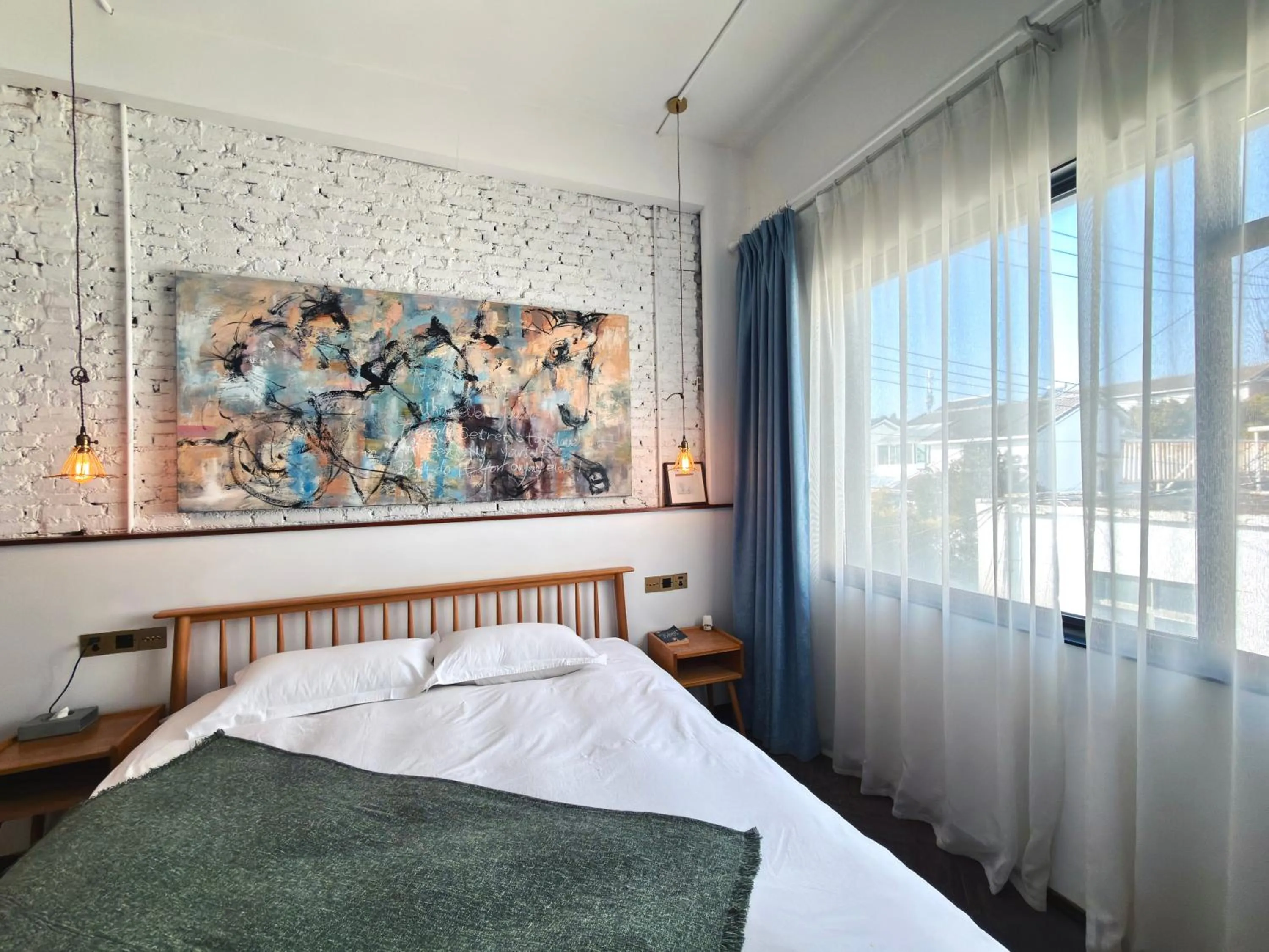 Bed in Suzhou Unique Space Design Art Hotel