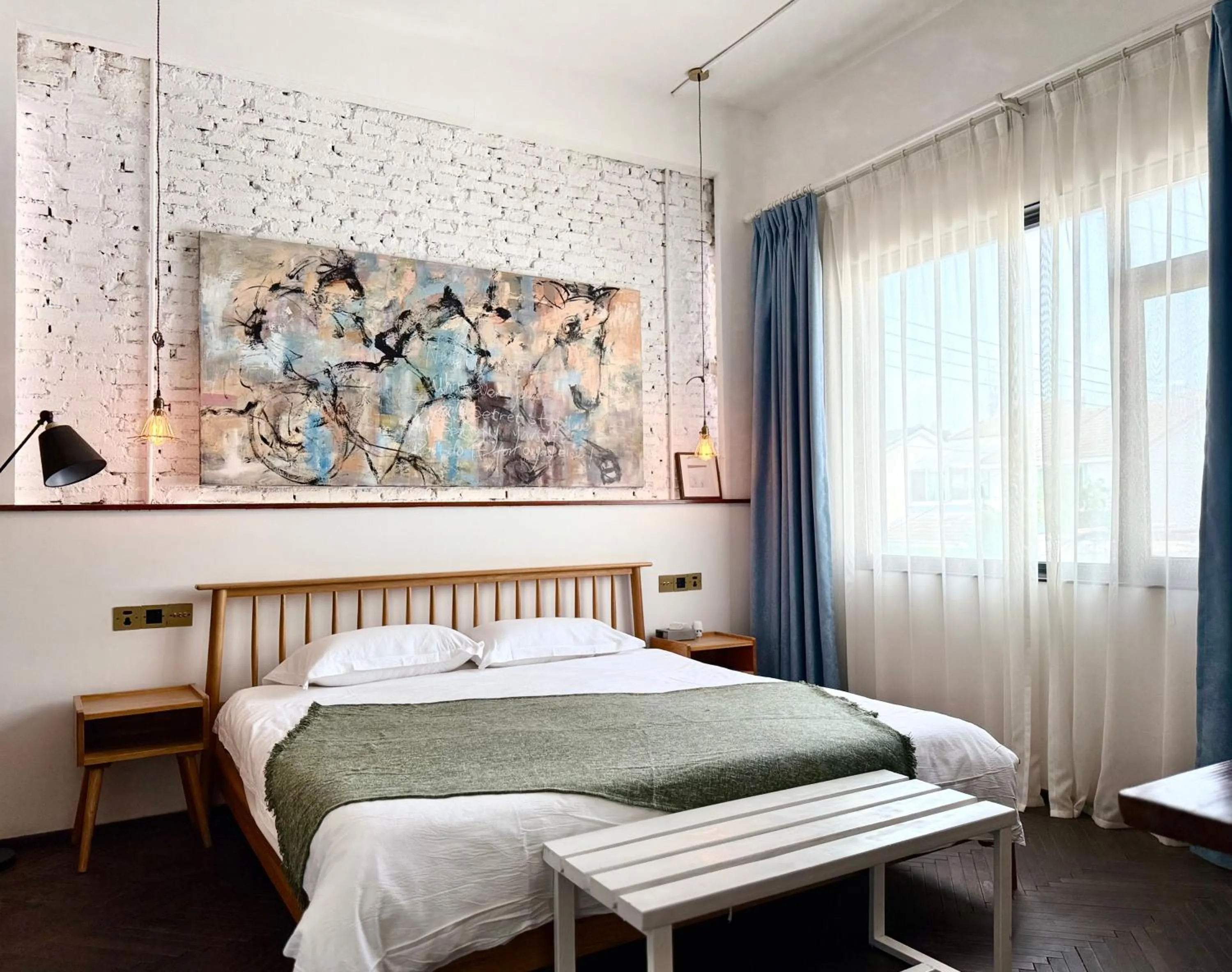 Bed in Suzhou Unique Space Design Art Hotel