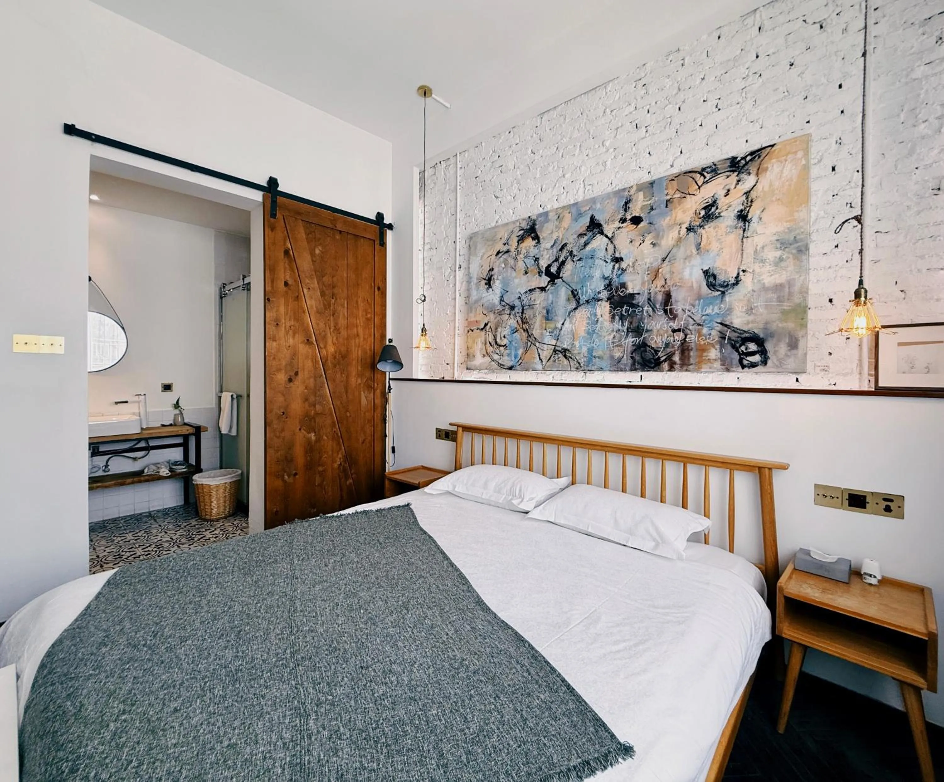 Bed in Suzhou Unique Space Design Art Hotel