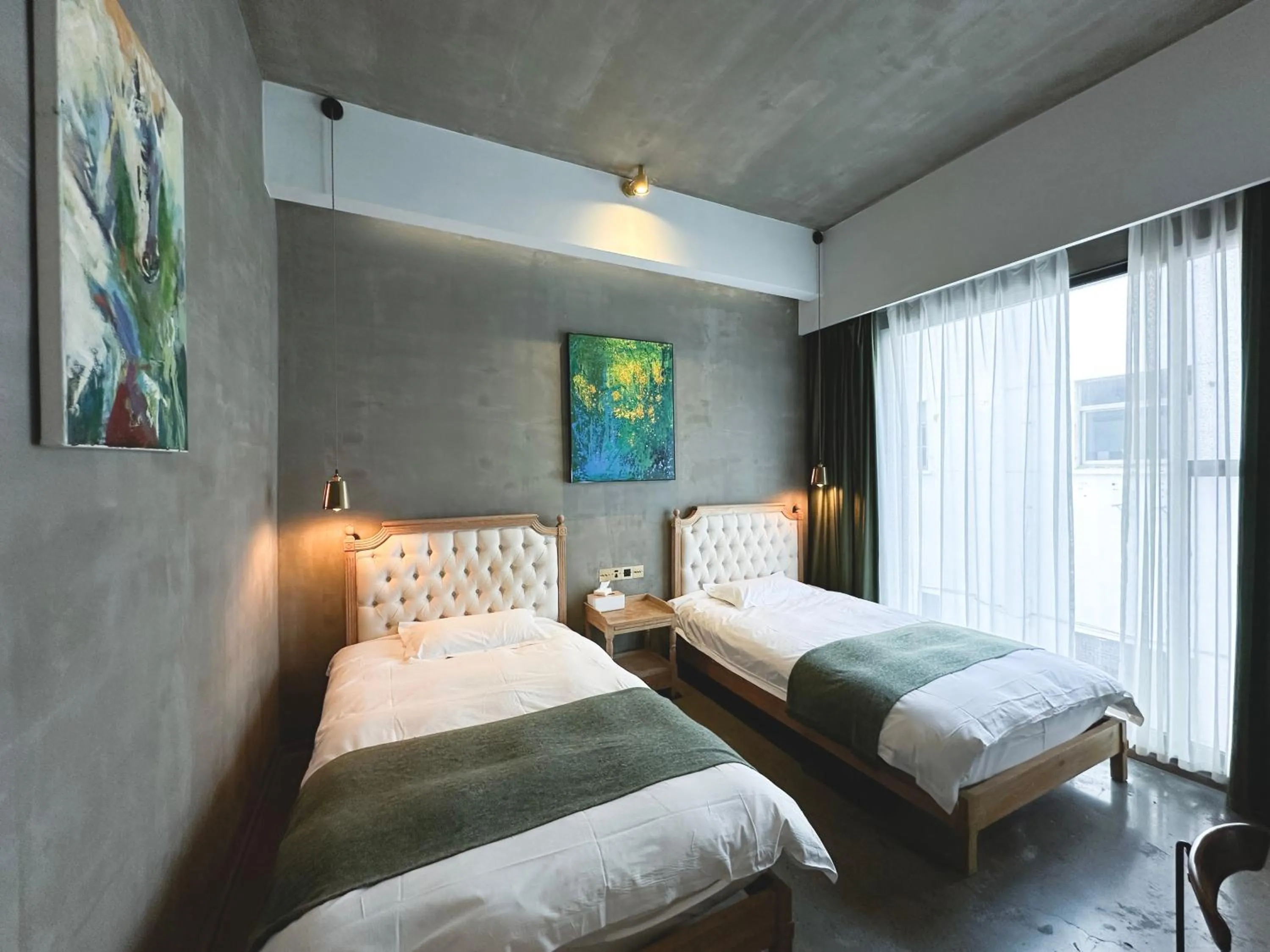 Bed in Suzhou Unique Space Design Art Hotel