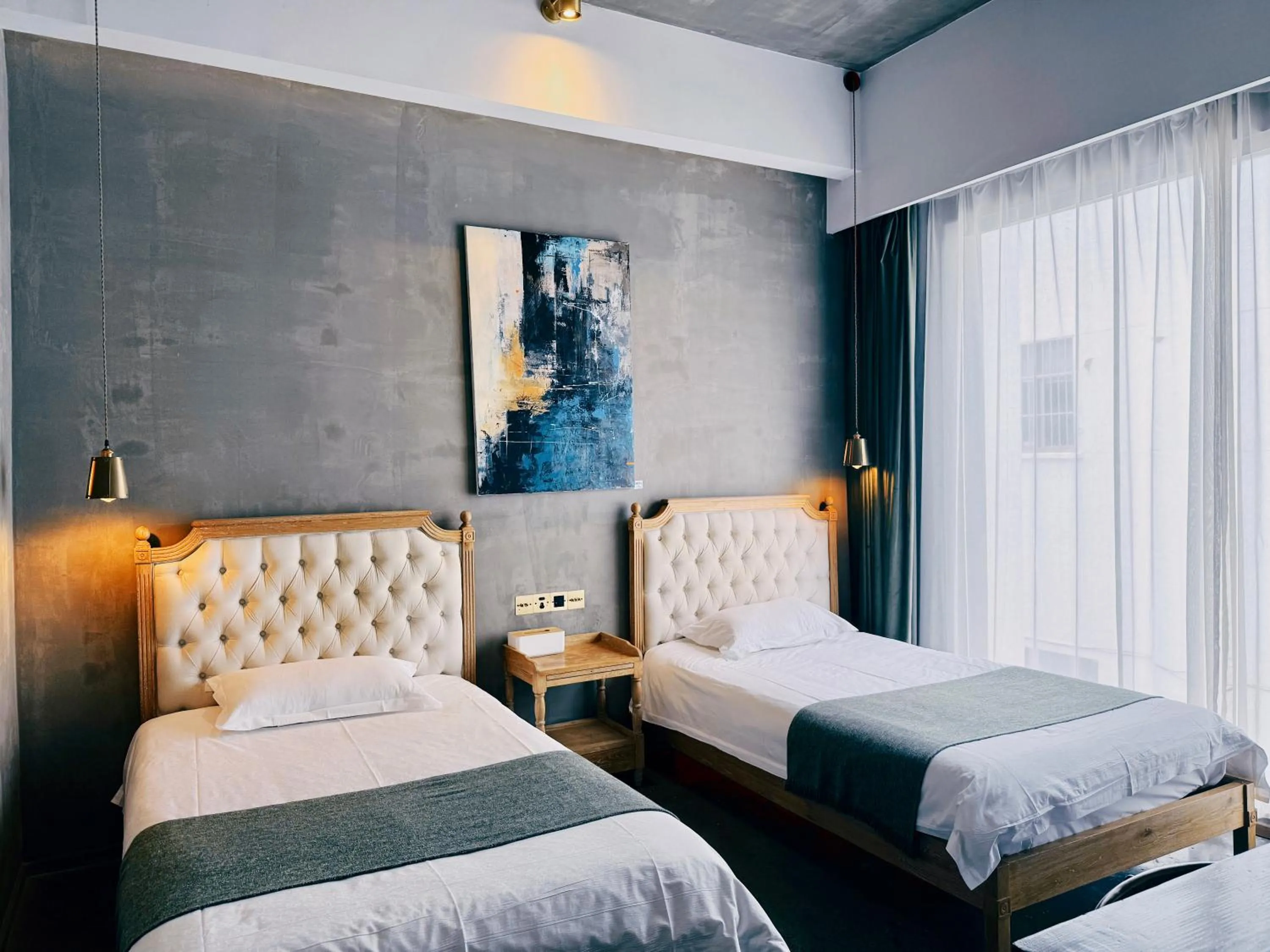 Bed in Suzhou Unique Space Design Art Hotel