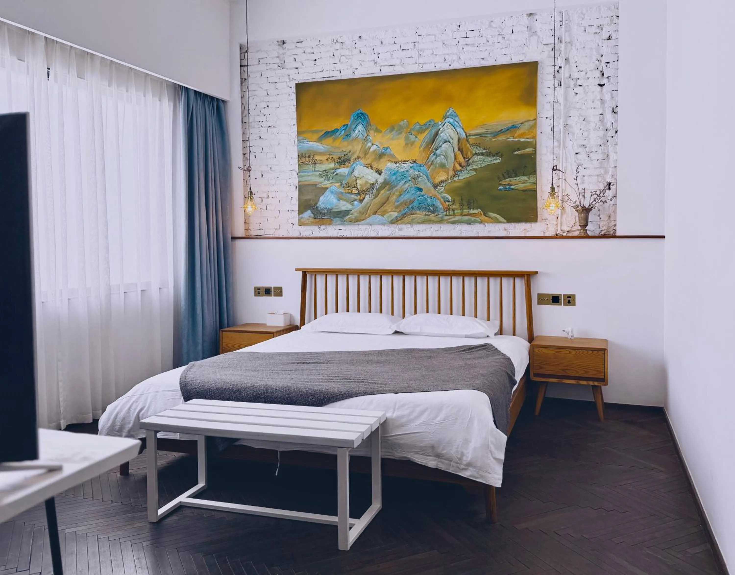 Bed in Suzhou Unique Space Design Art Hotel