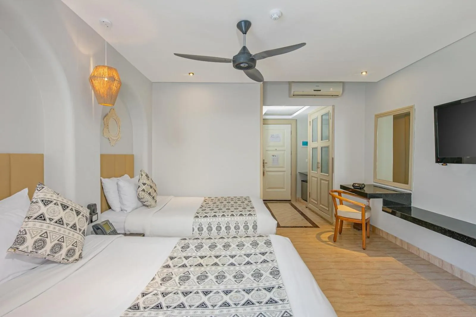 Bed in Panorama Bungalows Resort El Gouna