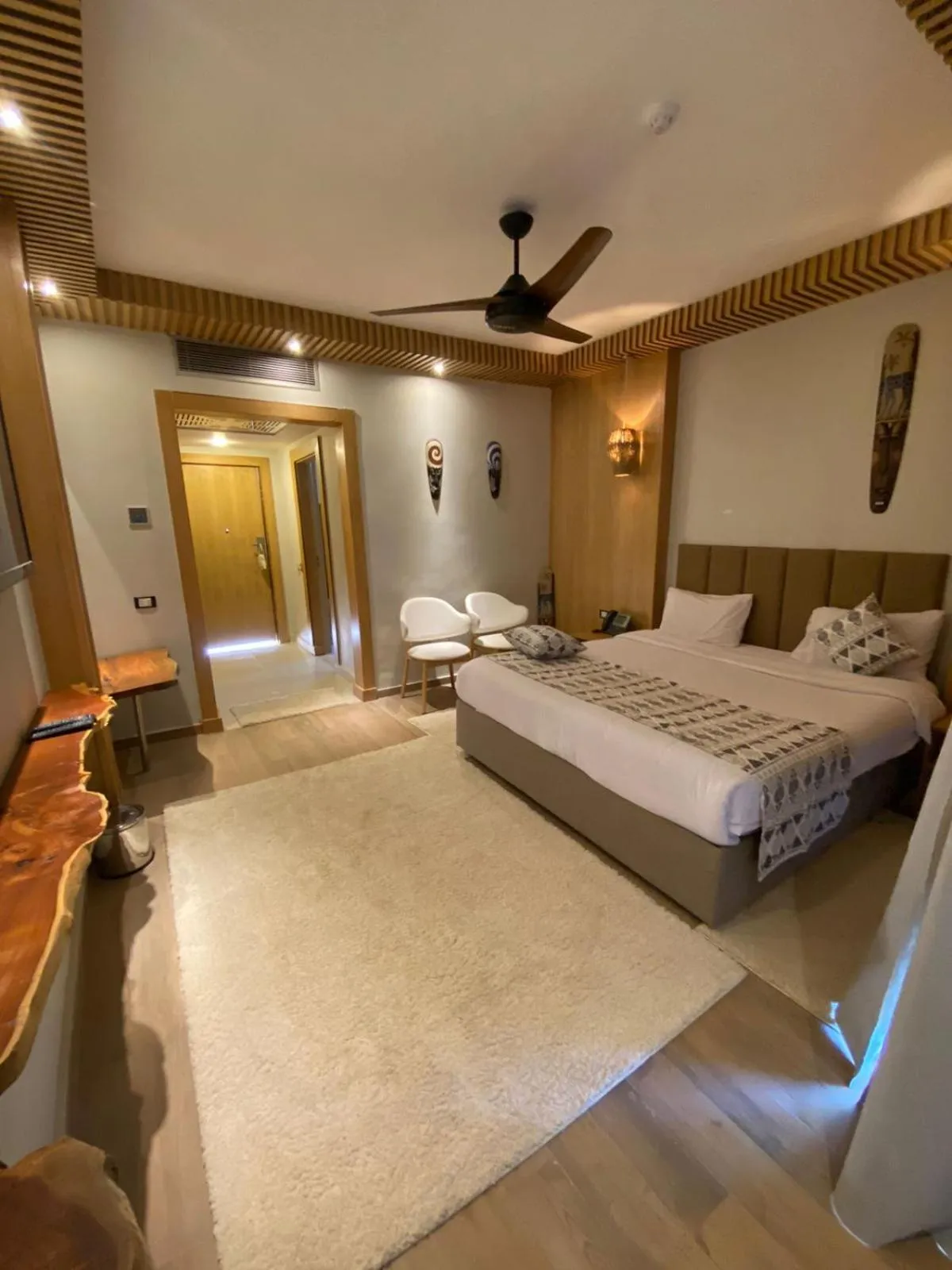 Bed in Panorama Bungalows Resort El Gouna