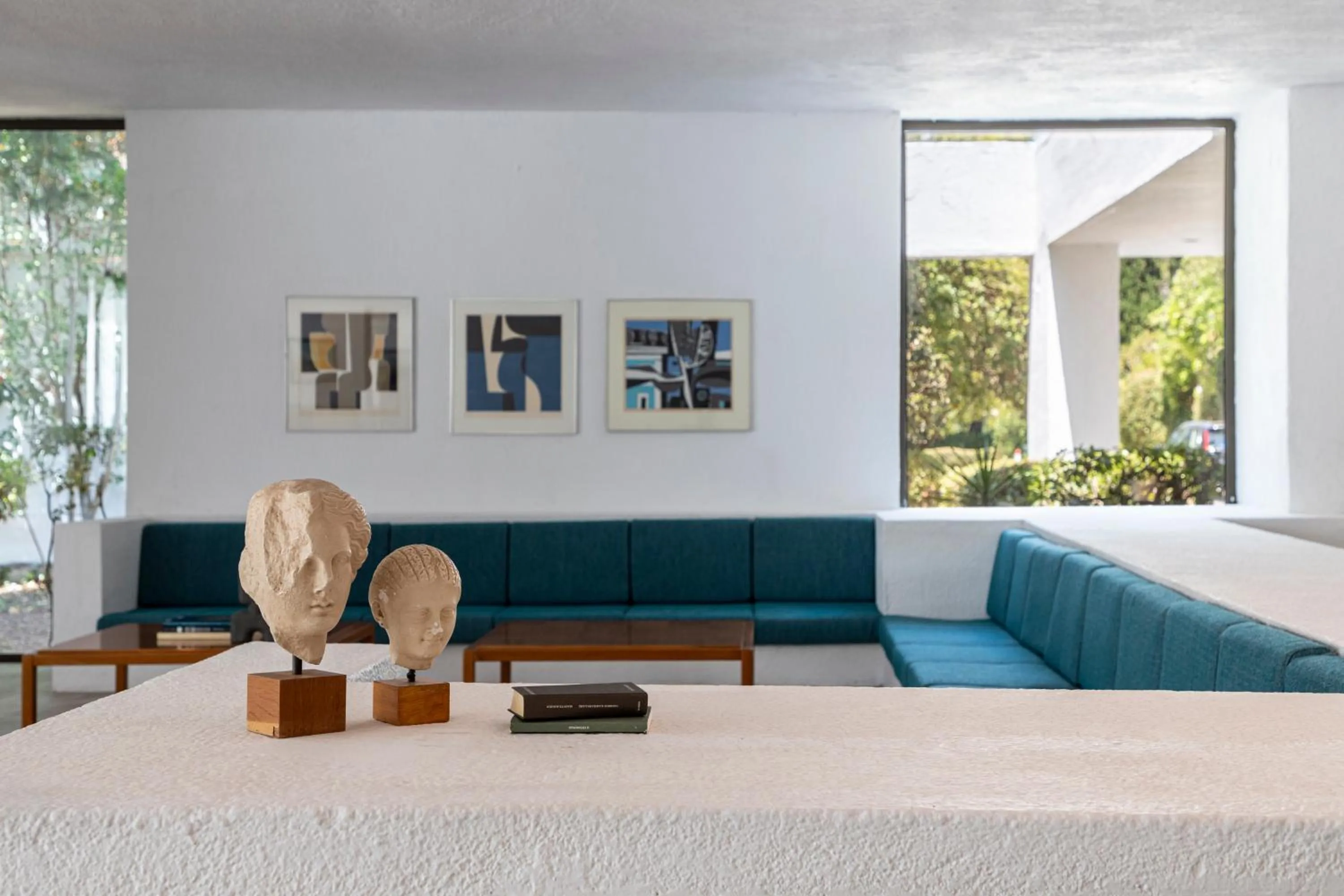 Lobby or reception, Bed in Amalia Hotel Olympia