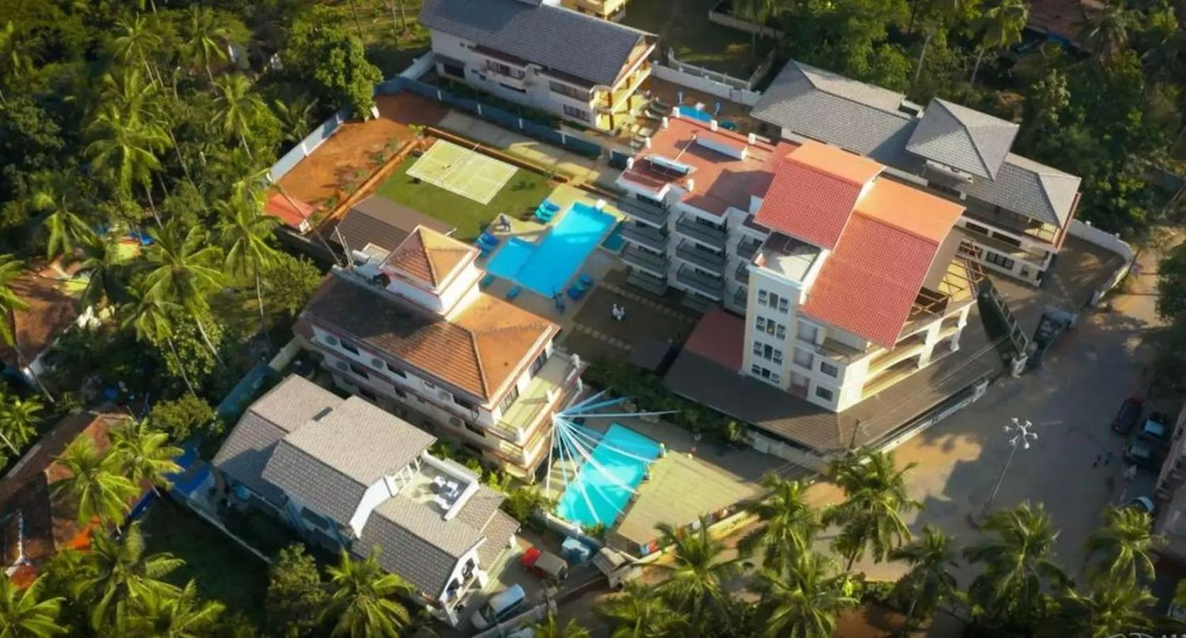 Bird's eye view in Villa Calangute Phase 11