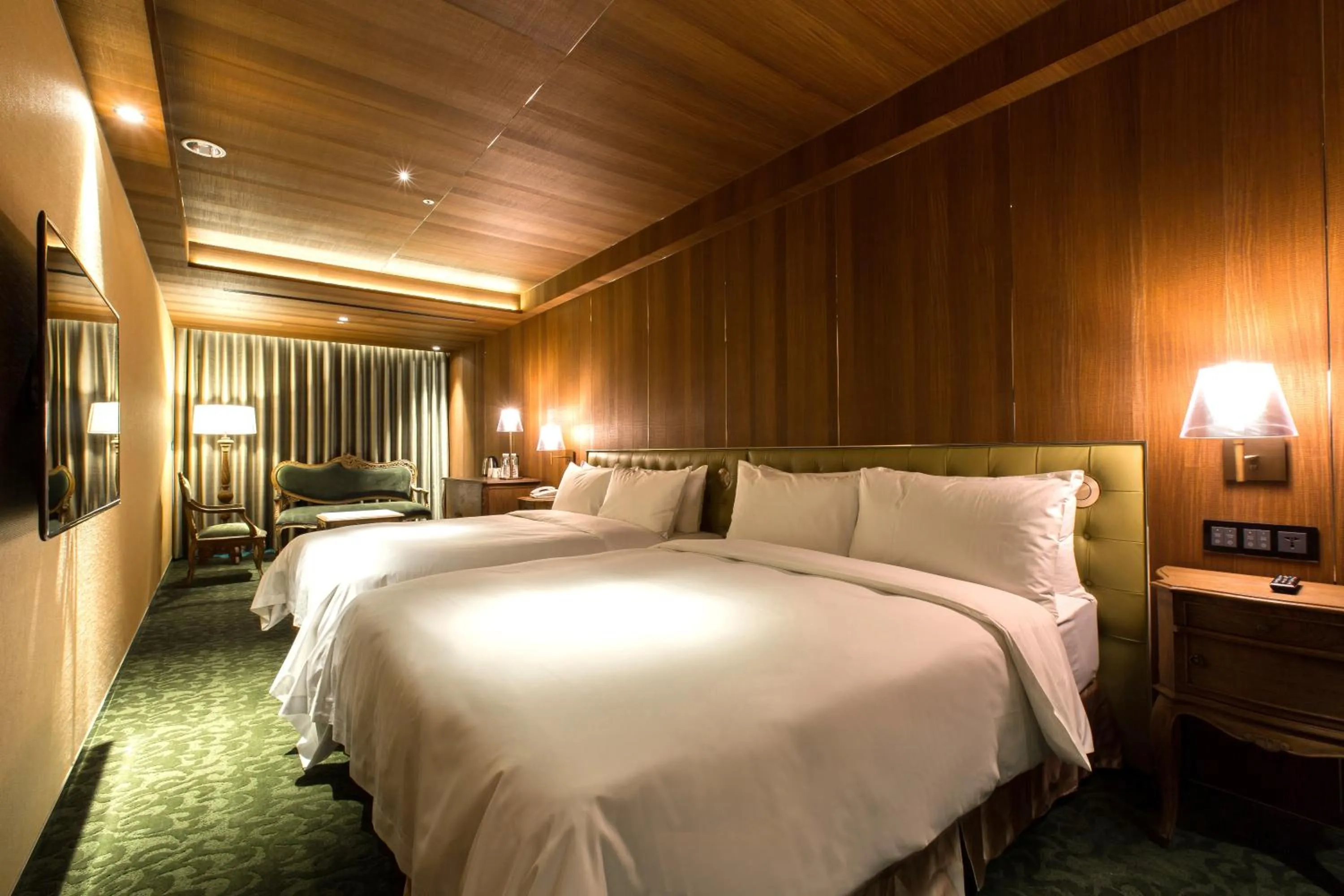 Decorative detail, Bed in Inhouse Hotel Grand