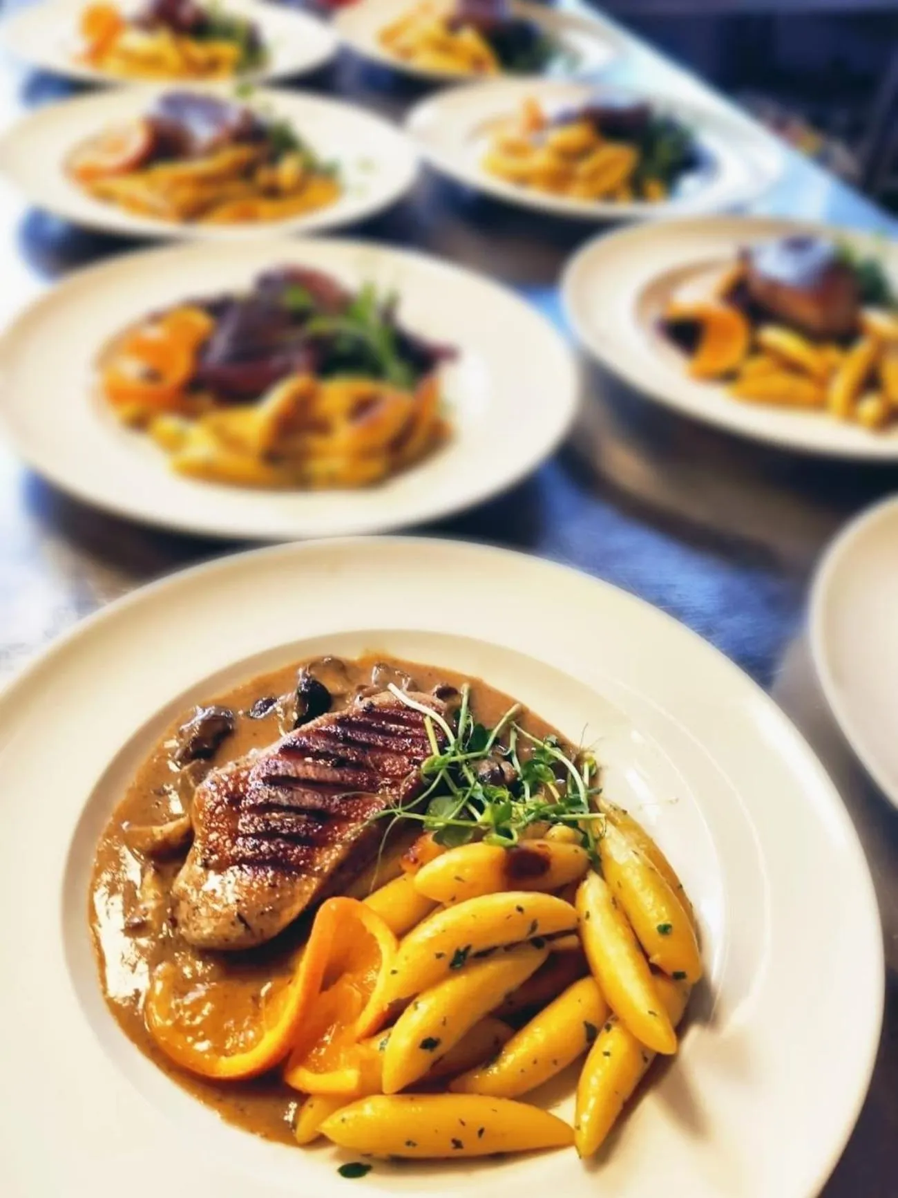 Food and drinks in Hotel Diana