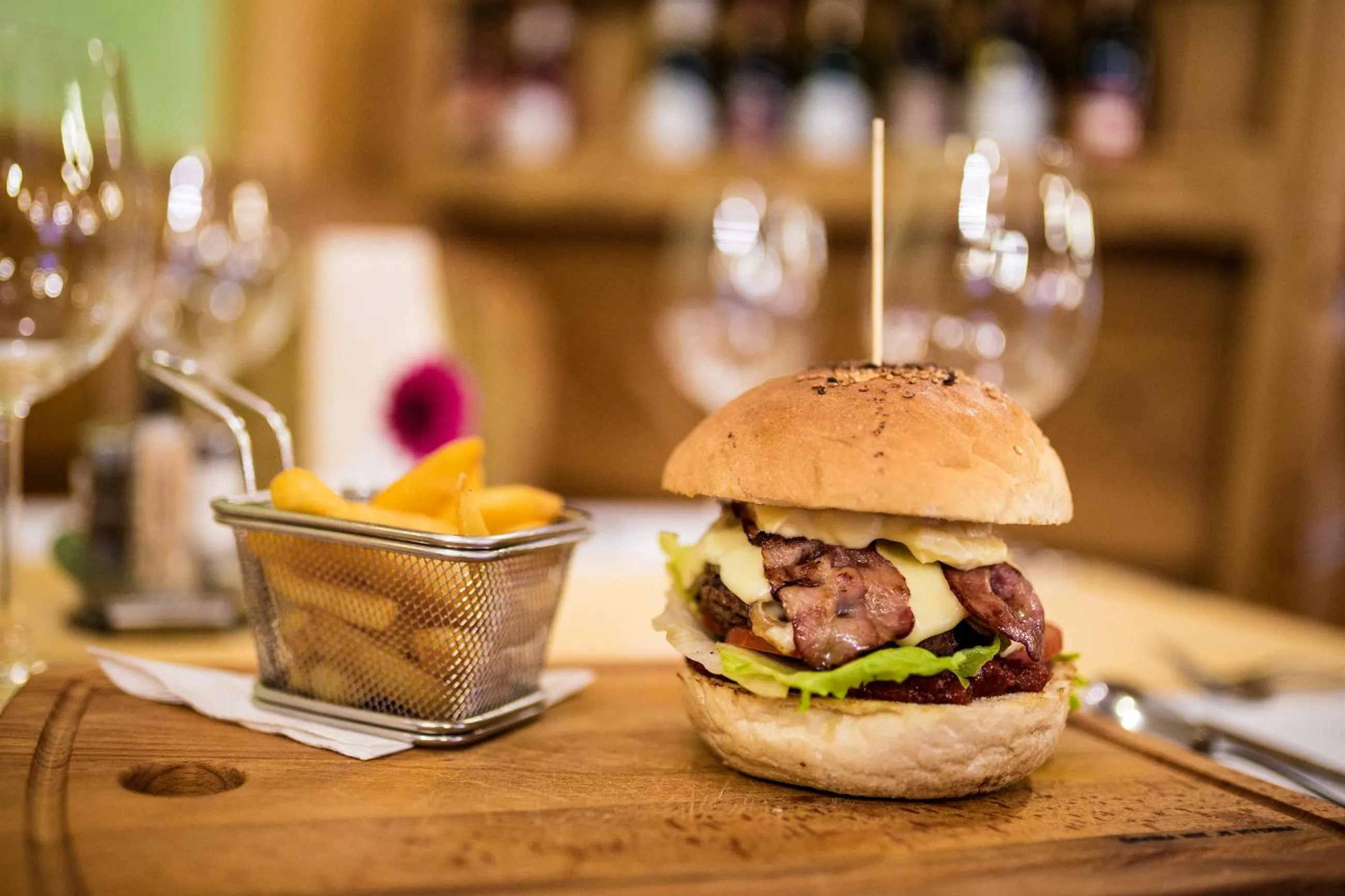 Food close-up in Hotel Diana