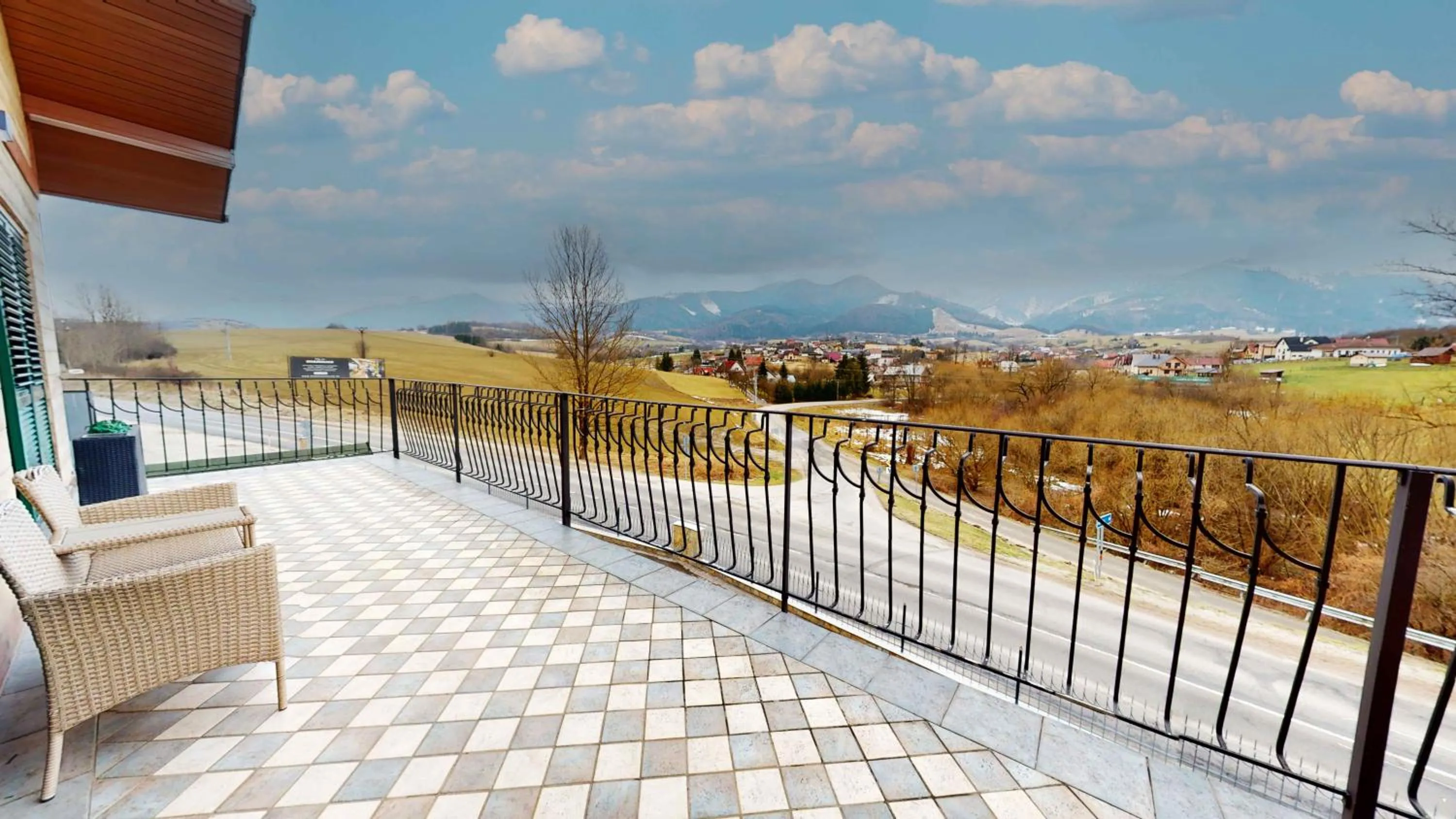 Balcony/Terrace in Hotel Diana