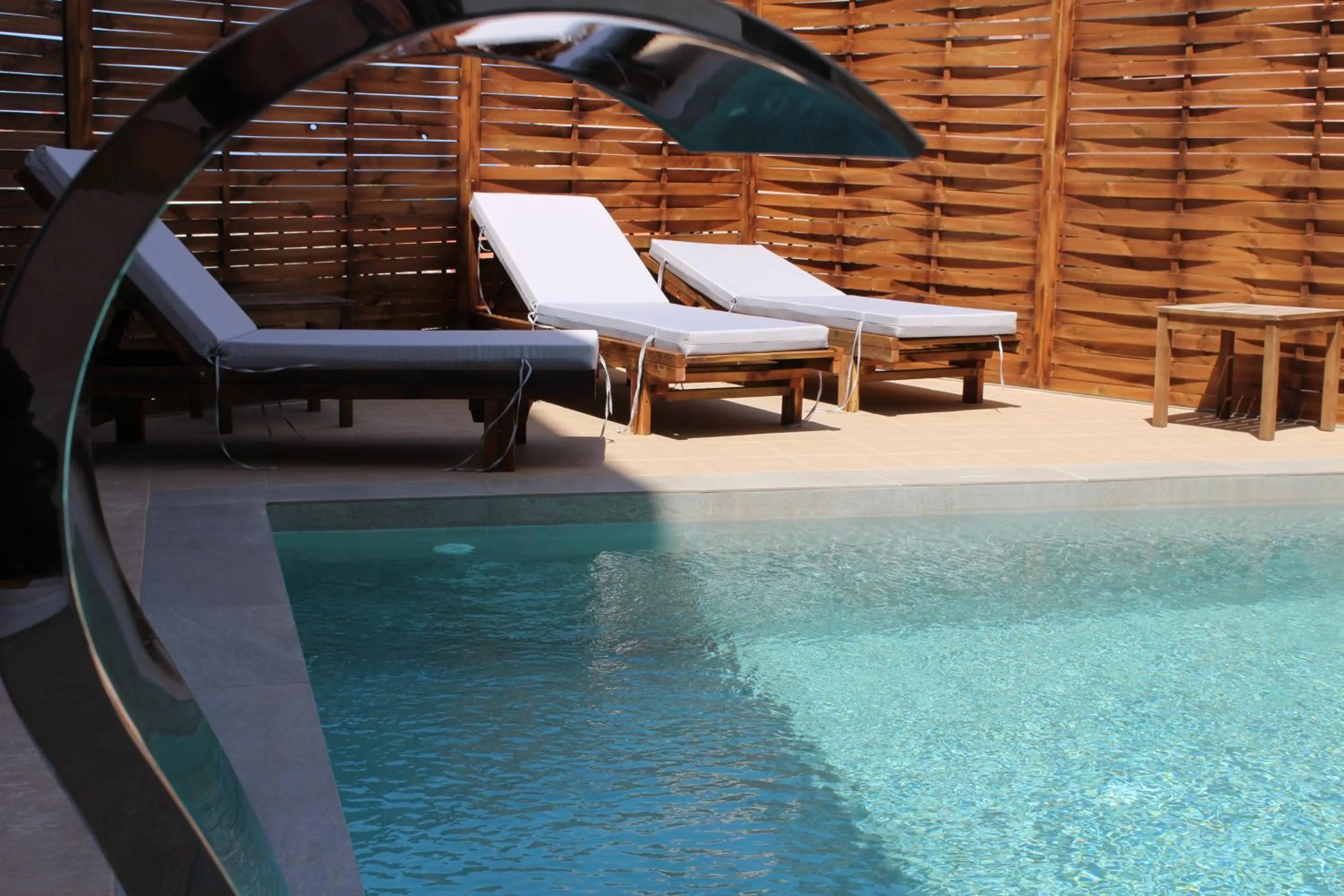 Patio in Mithos Premium Rooms