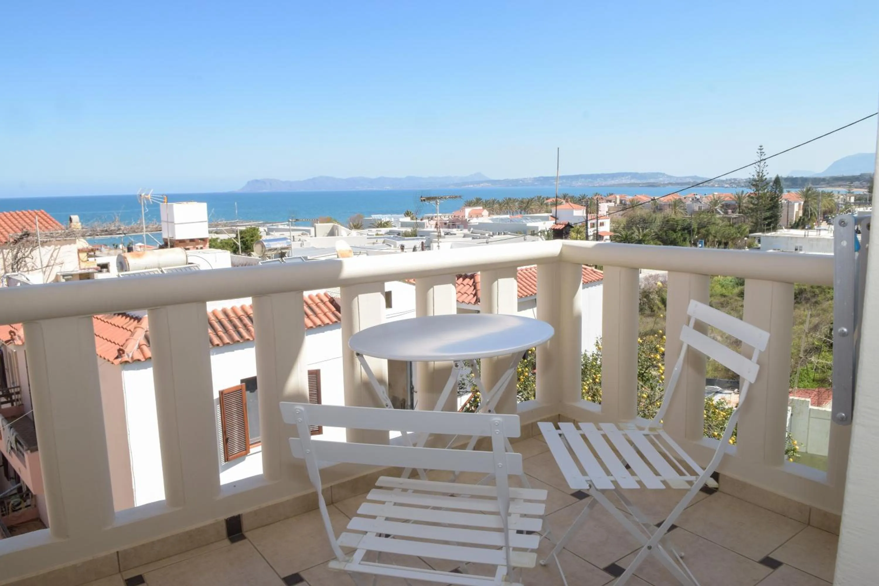 Balcony/Terrace in Mithos Premium Rooms