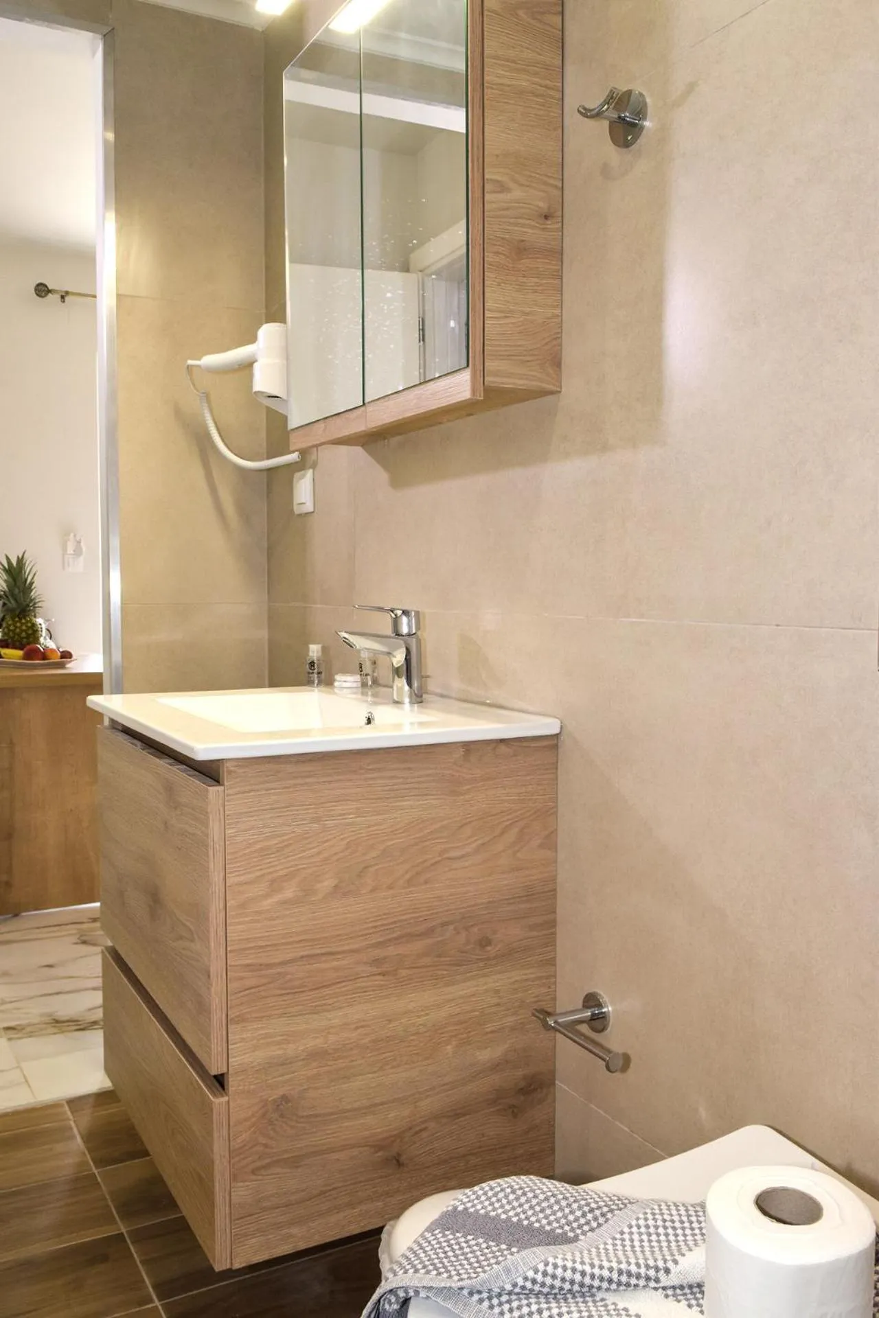 Bathroom in Mithos Premium Rooms