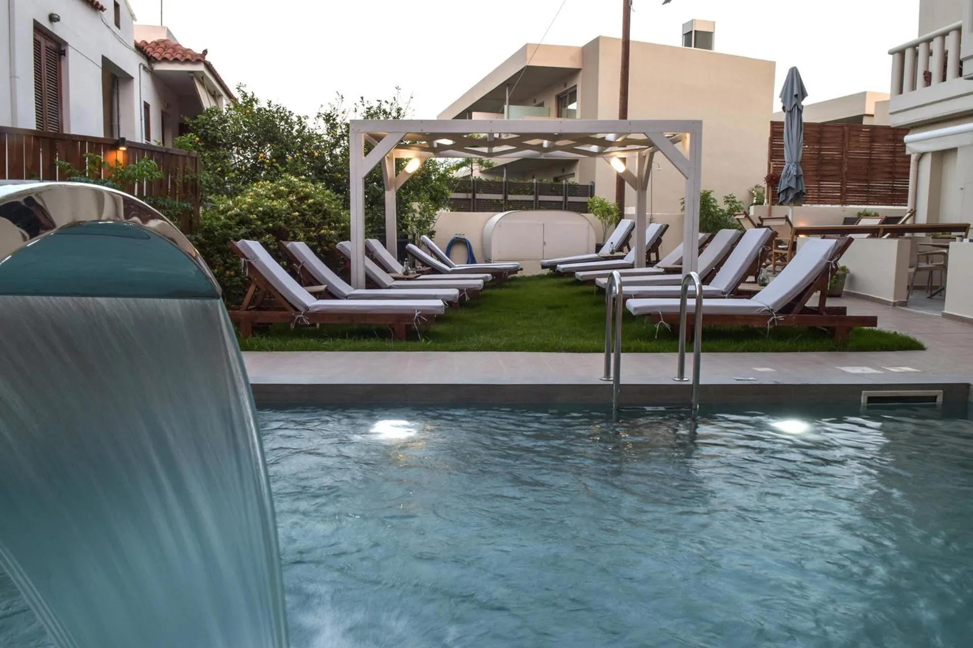 Property building in Mithos Premium Rooms