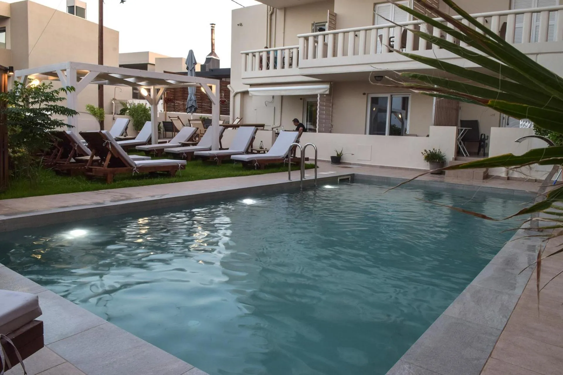 Property building in Mithos Premium Rooms