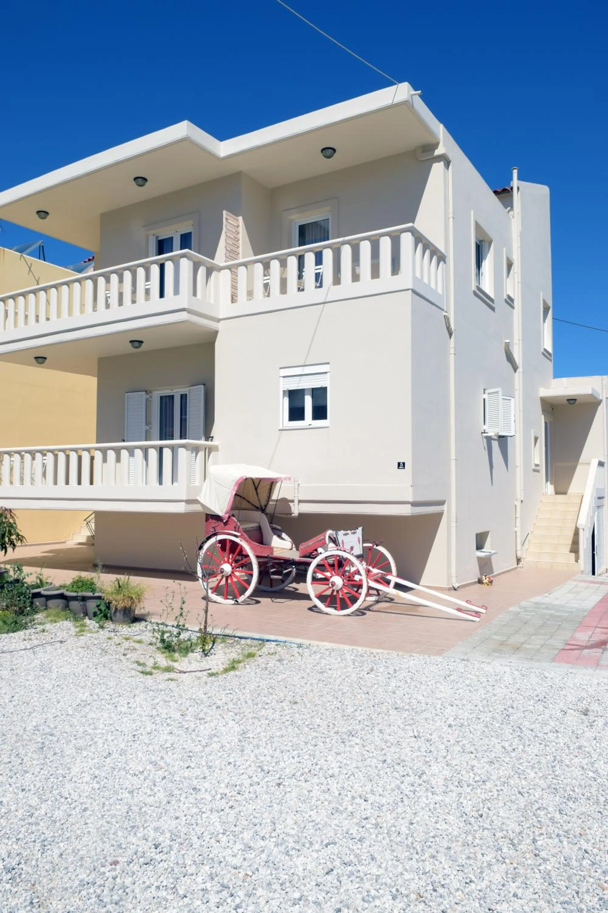Property building in Mithos Premium Rooms