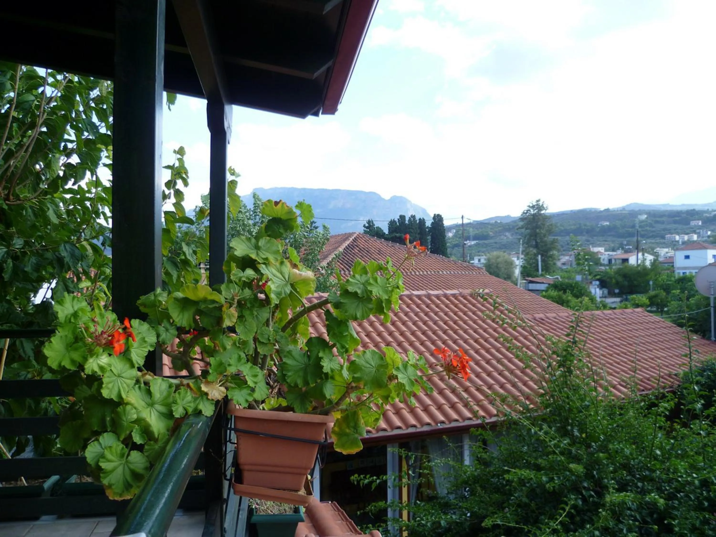 Bird's eye view in Meliti Guesthouse