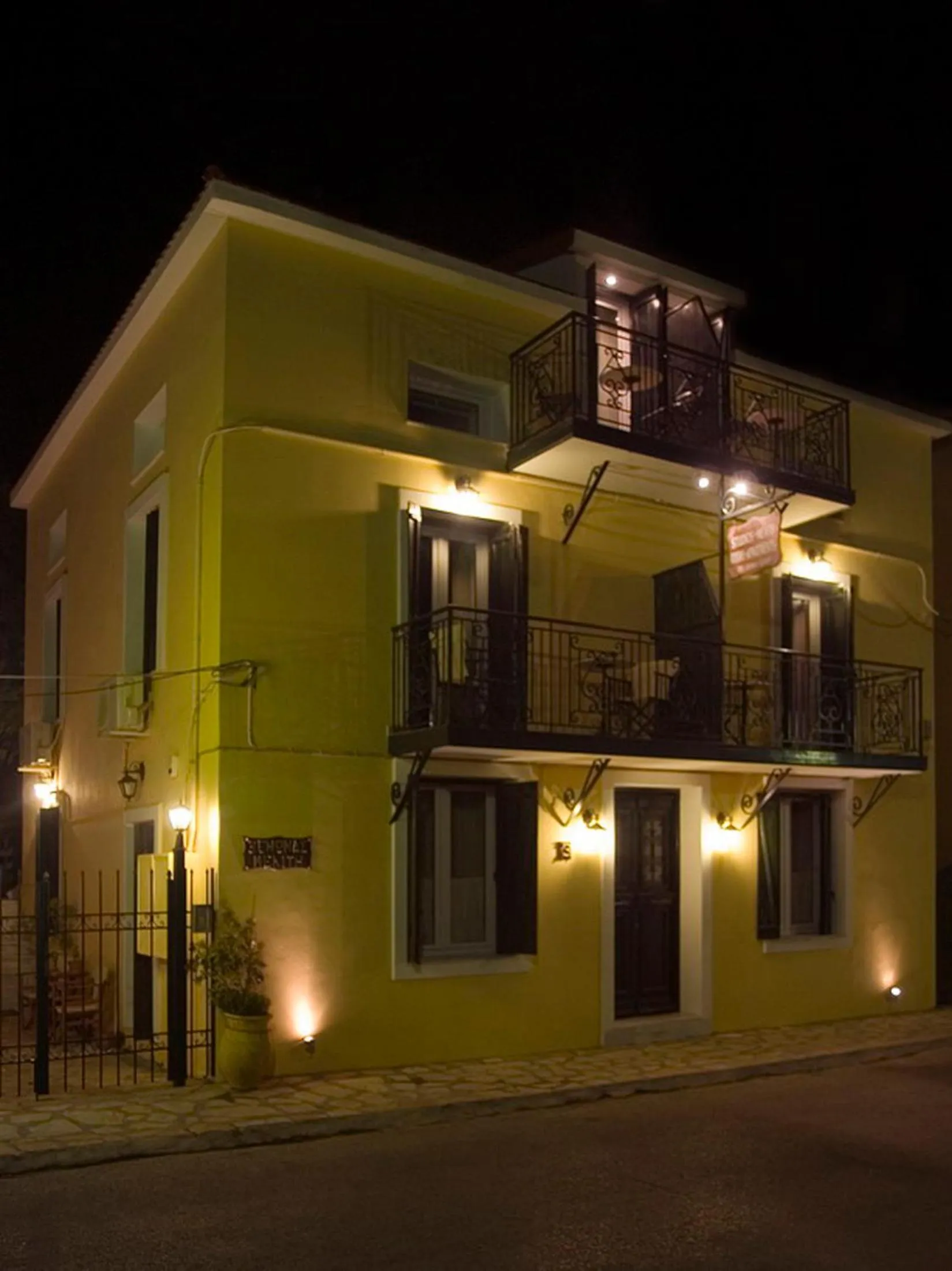 Facade/entrance in Meliti Guesthouse