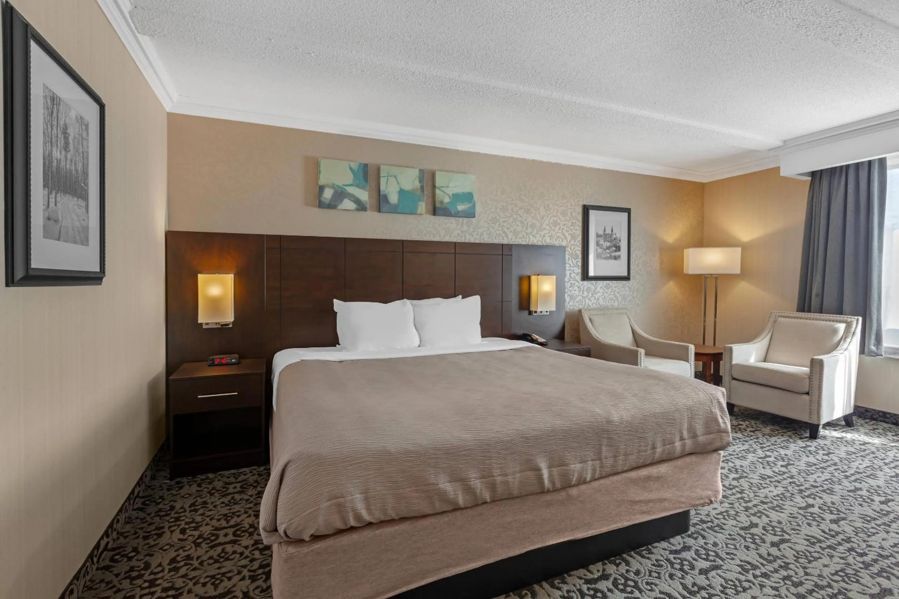 Bedroom, Bed in Quality Inn & Conference Centre