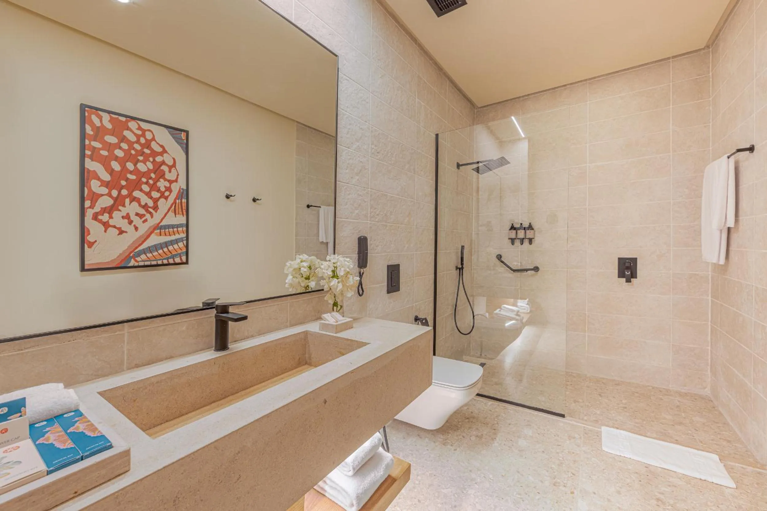 Shower in Desert Rose Resort