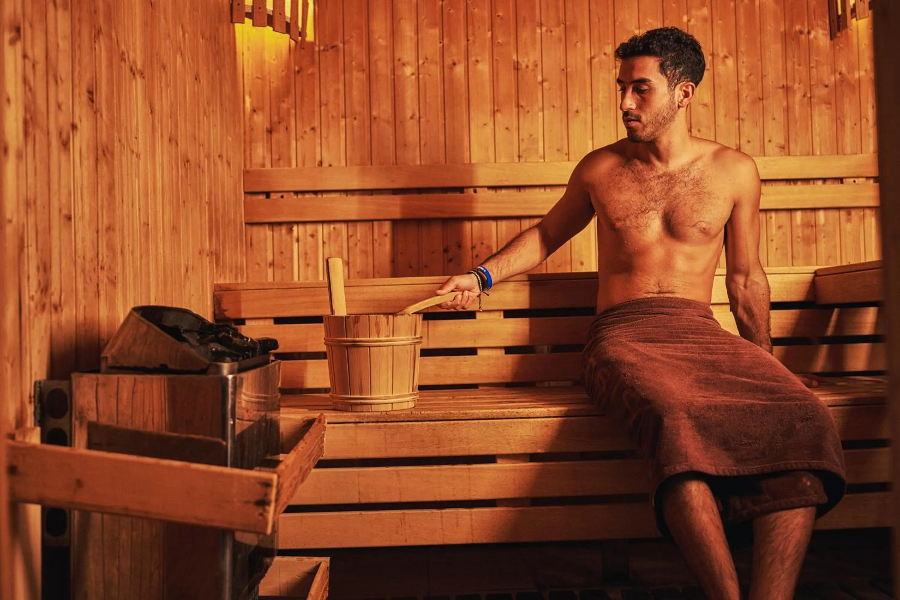 Sauna in Desert Rose Resort