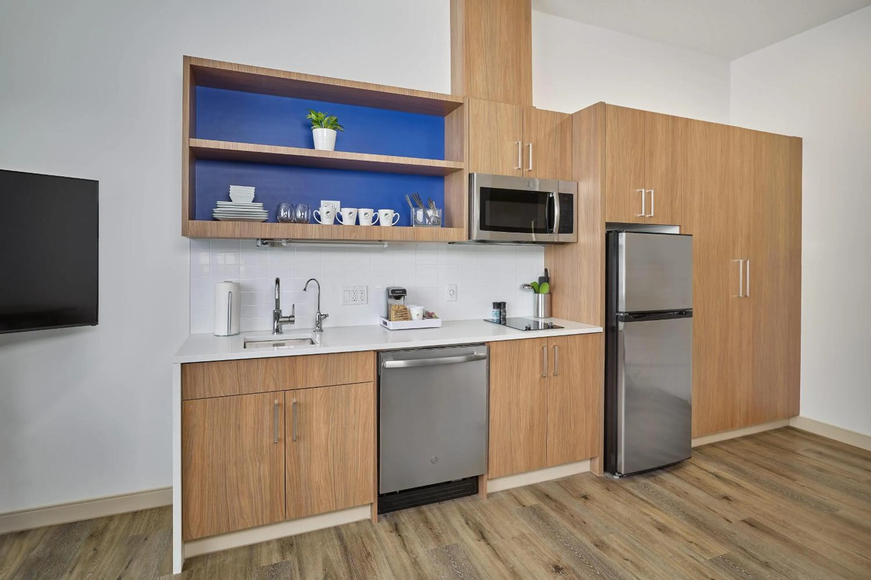 Kitchen or kitchenette in Element Edmonton West