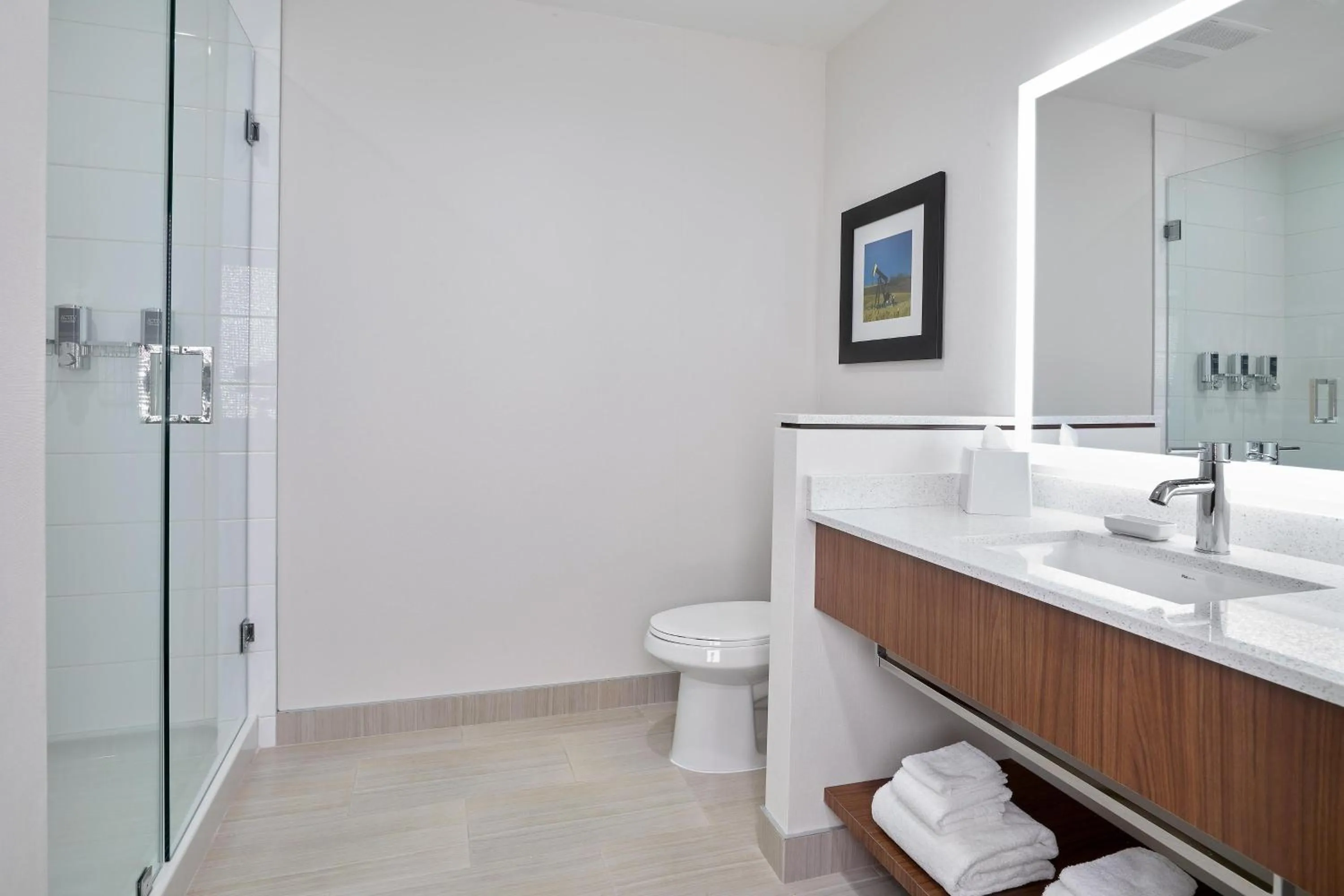 Bathroom in Four Points by Sheraton Edmonton West