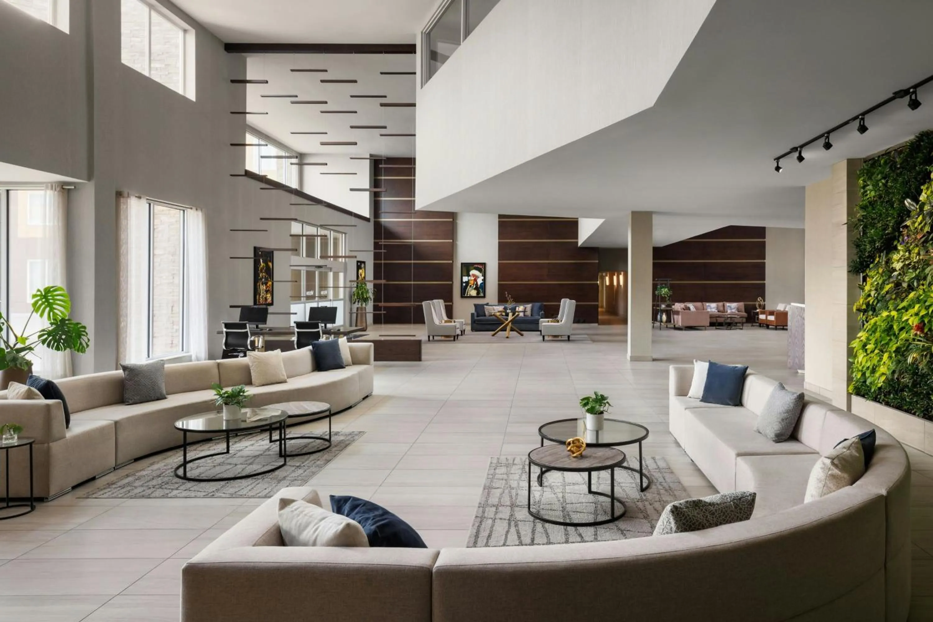 Lobby or reception in The Westin Calgary Airport