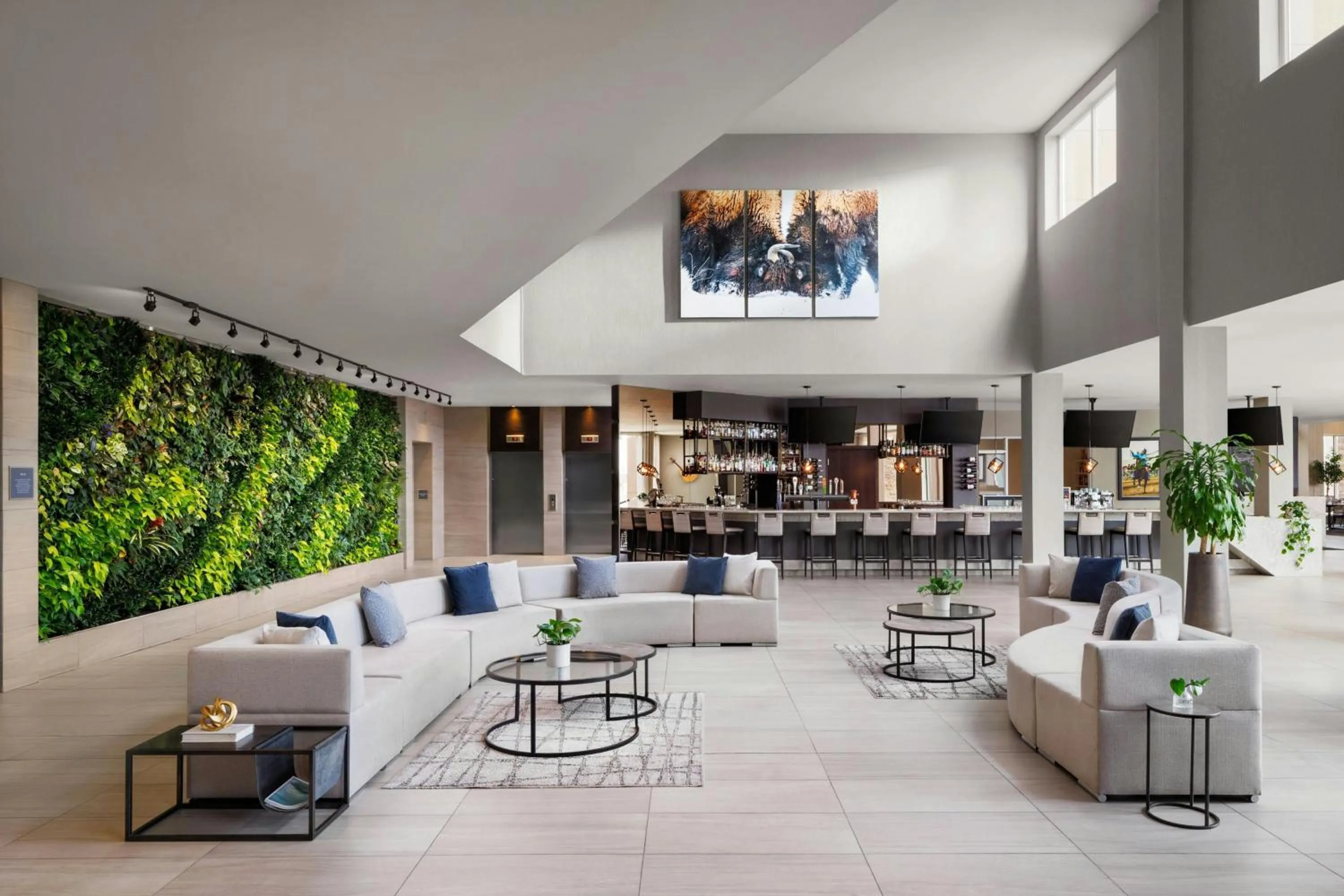 Lobby or reception in The Westin Calgary Airport