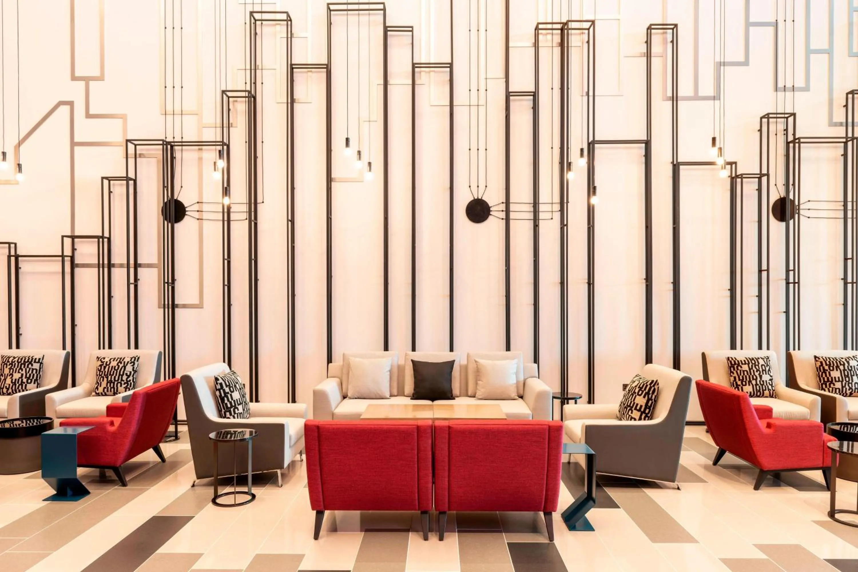 Lounge or bar in Aloft Dubai Creek