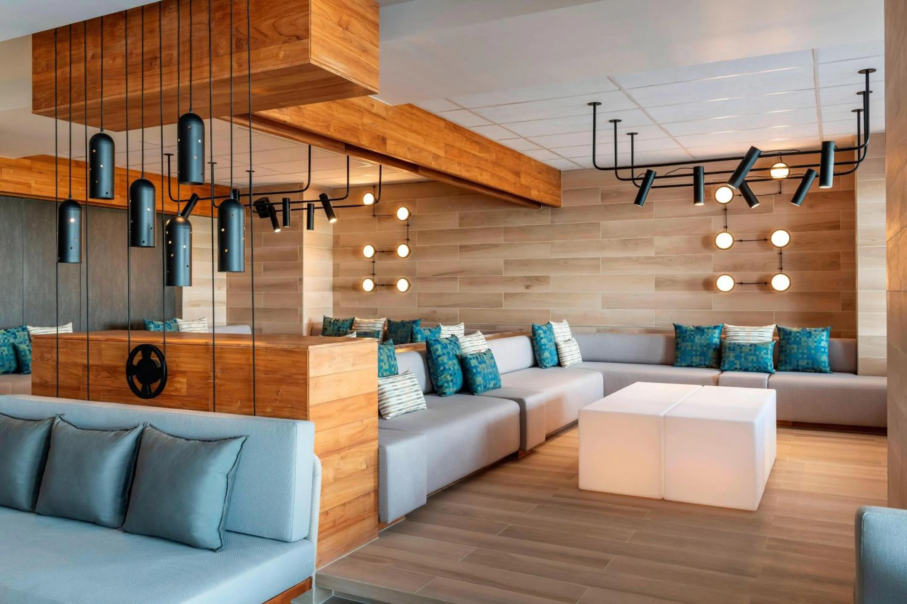 Swimming pool in Aloft Dubai Creek