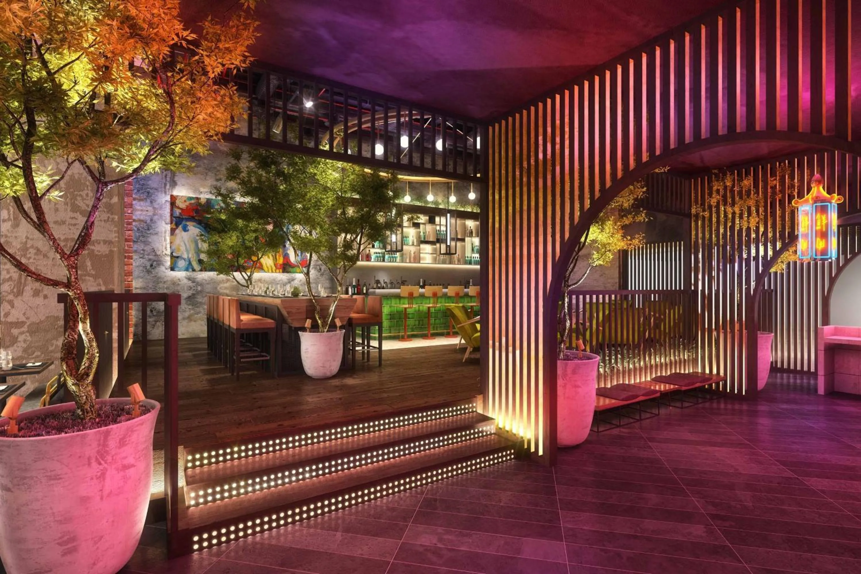 Restaurant/places to eat in Aloft Dubai Creek