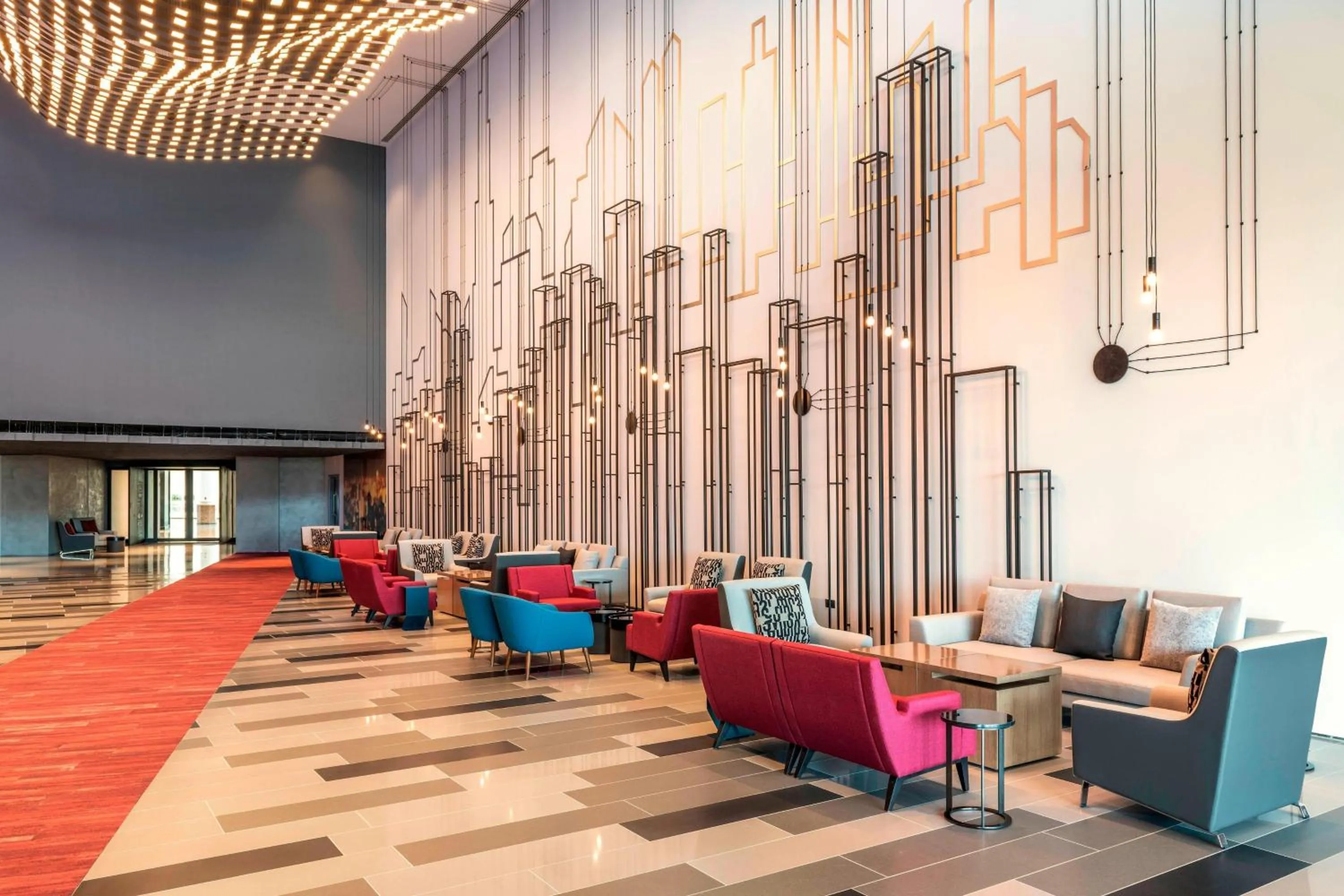 Lounge or bar in Aloft Dubai Creek