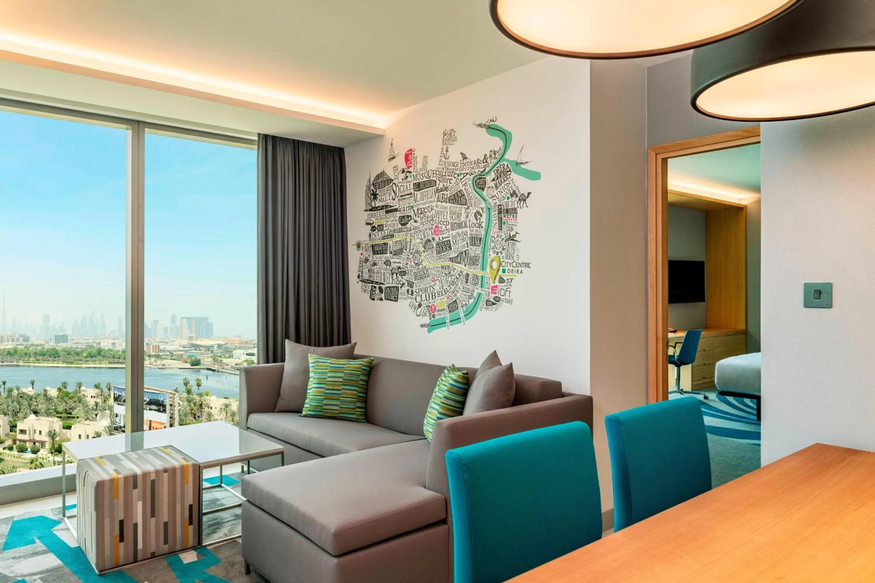 Photo of the whole room in Aloft Dubai Creek