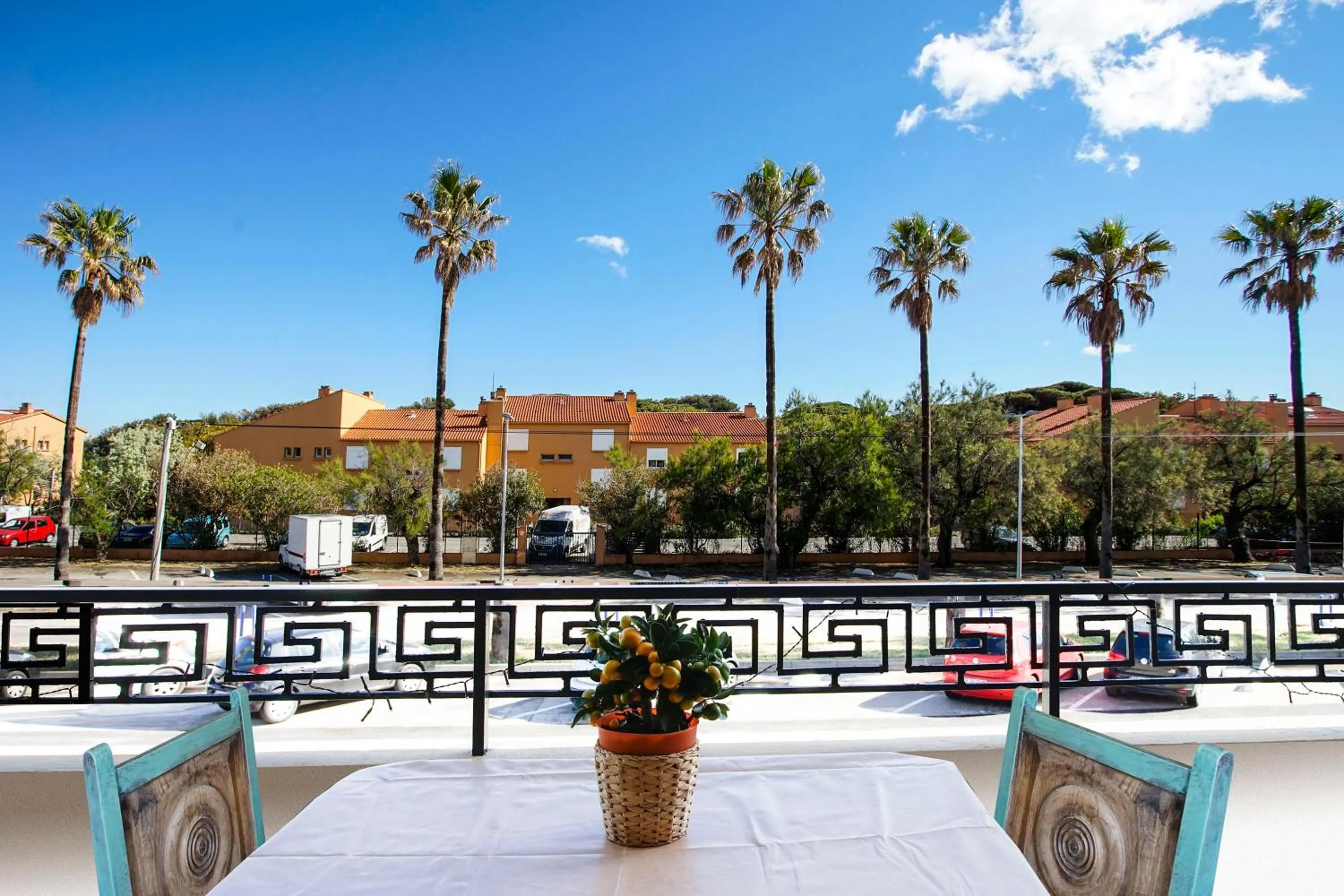 Balcony/Terrace in Résidence Les Mandariniers
