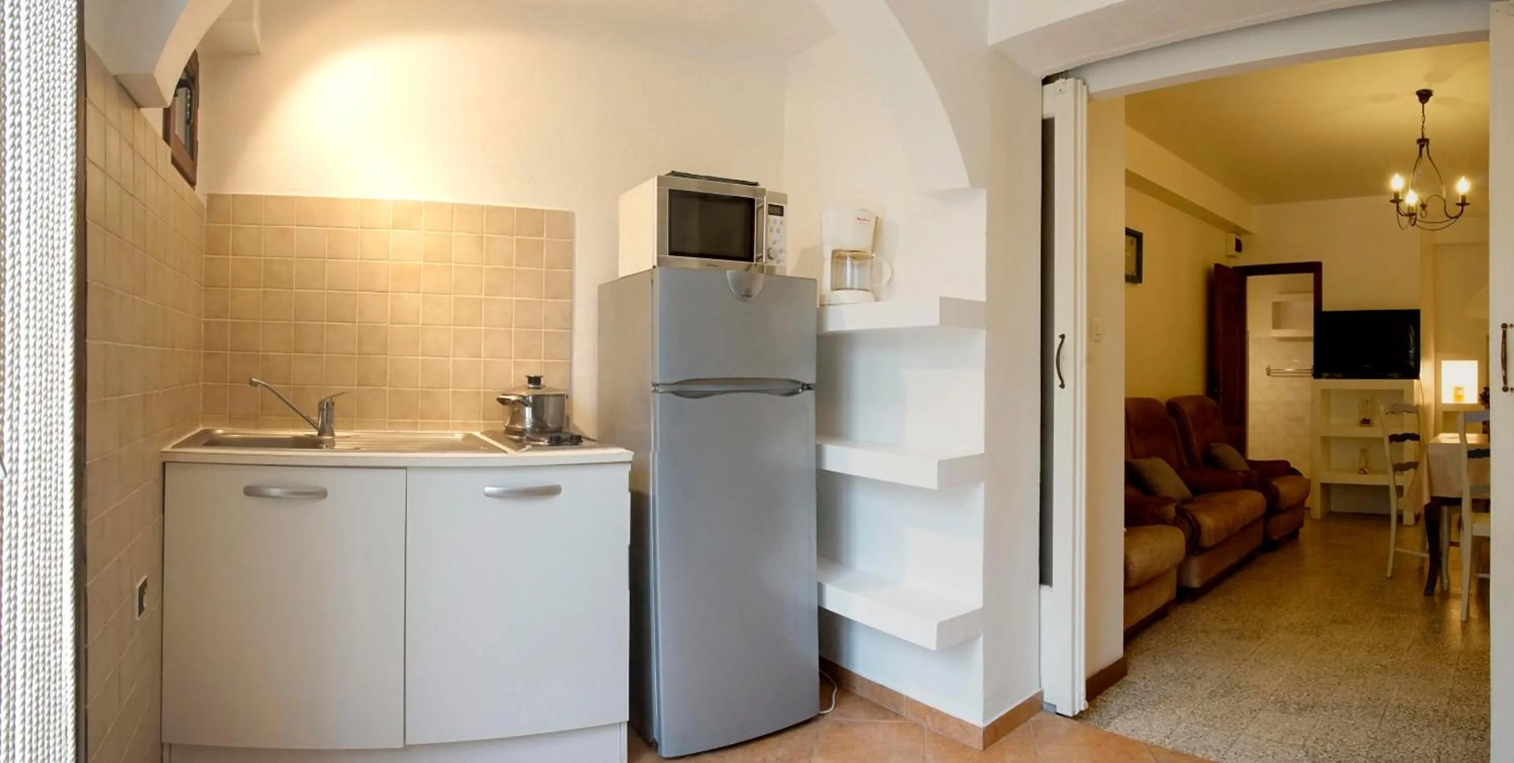 Kitchen or kitchenette in Résidence Les Mandariniers