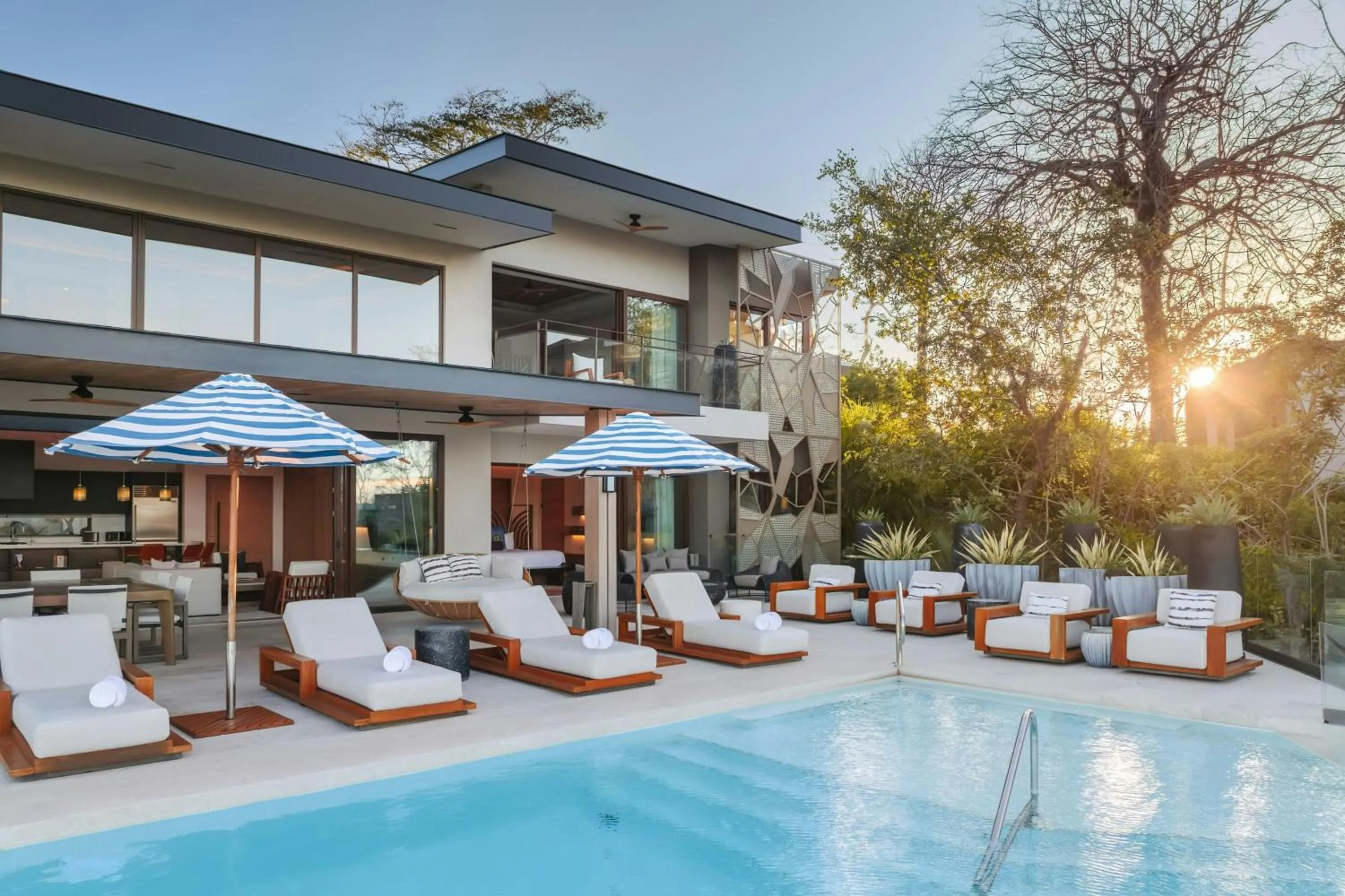 Swimming pool in W Costa Rica Resort – Playa Conchal