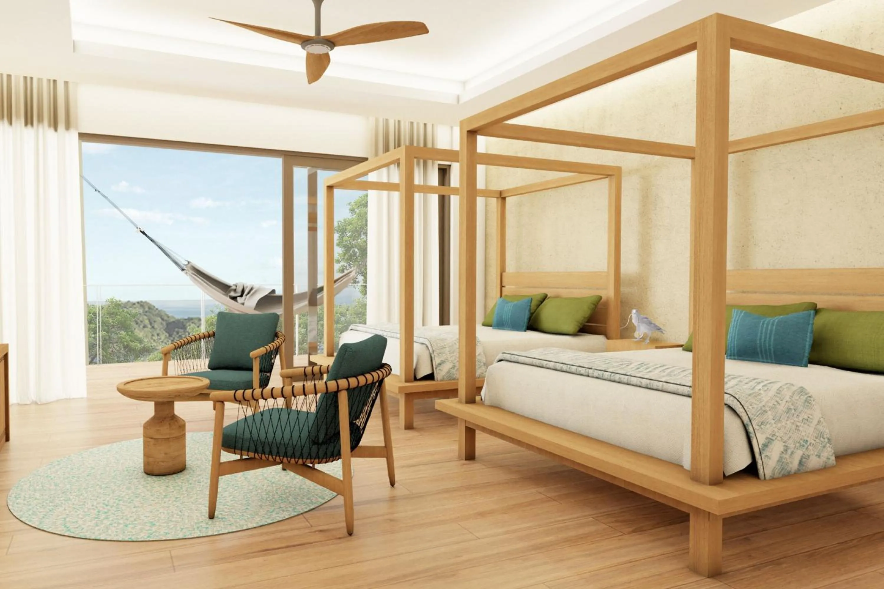 Bedroom, Bed in W Costa Rica Resort – Playa Conchal