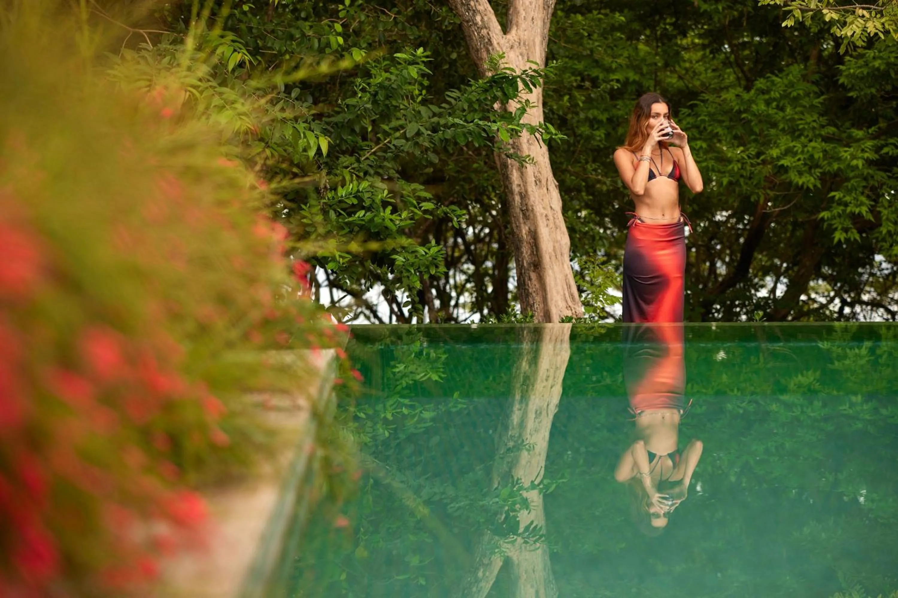 Swimming pool in W Costa Rica Resort – Playa Conchal