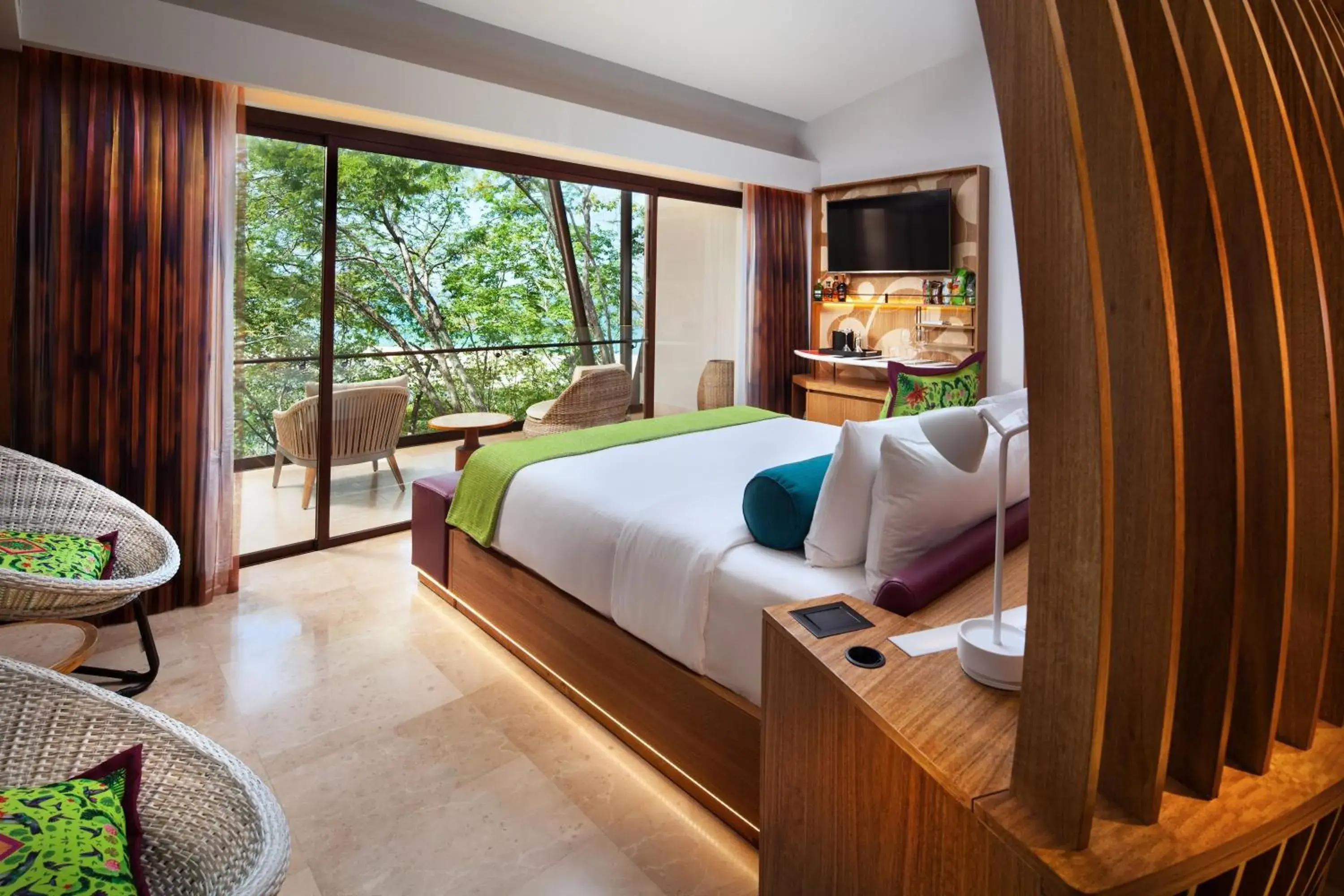 Superior King Room with Balcony and Forest View in W Costa Rica Resort – Playa Conchal Superior King Room with Balcony and Forest View in W Costa Rica Resort – Playa Conchal