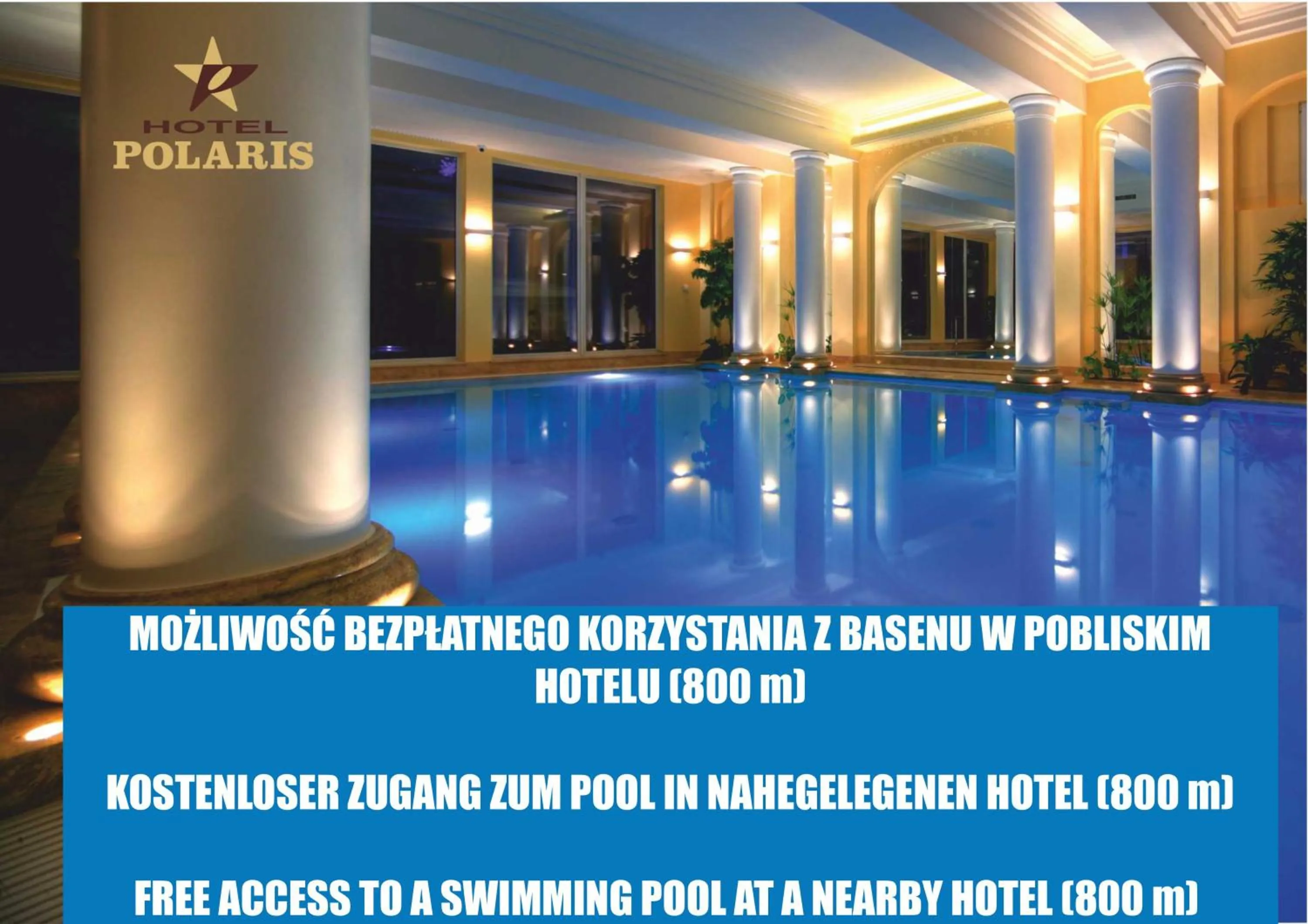 Swimming pool in Hotel Polaris III