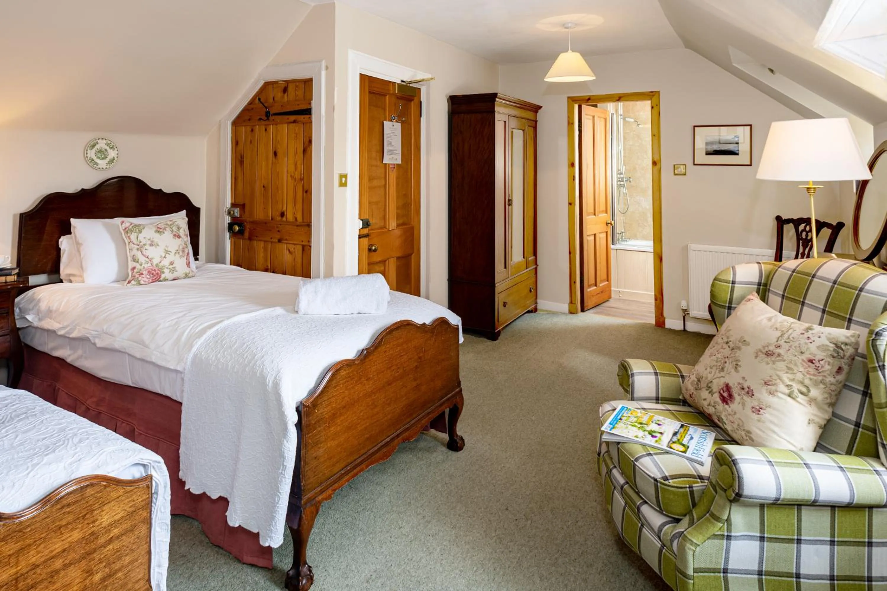 Bed in Hotel Eilean Iarmain