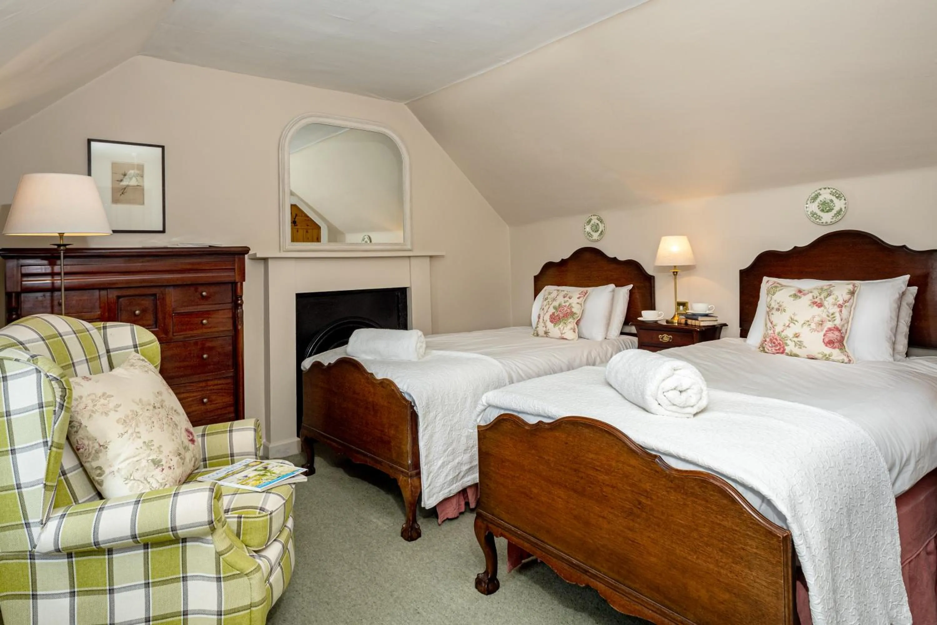 Bed in Hotel Eilean Iarmain