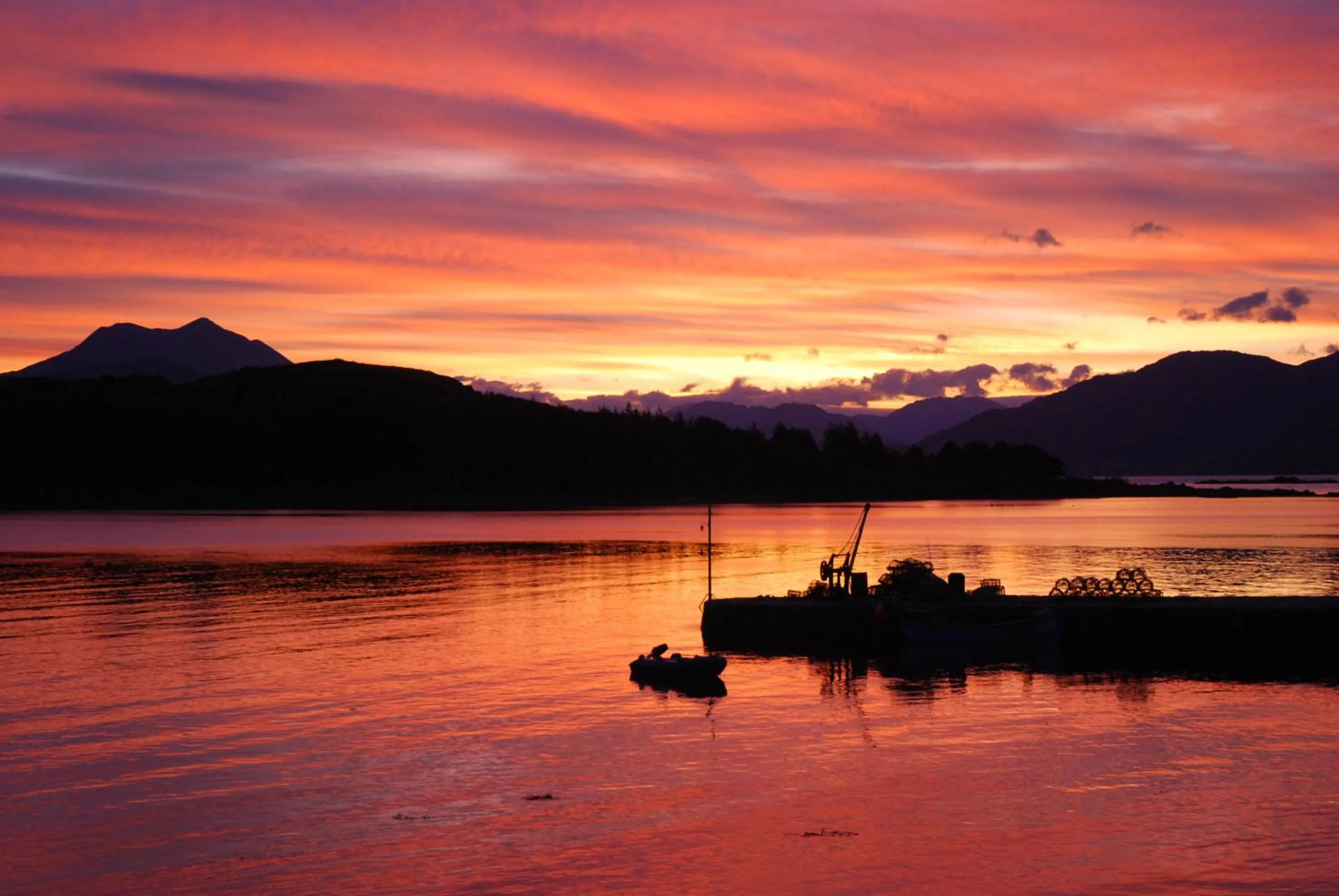 Natural landscape in Hotel Eilean Iarmain