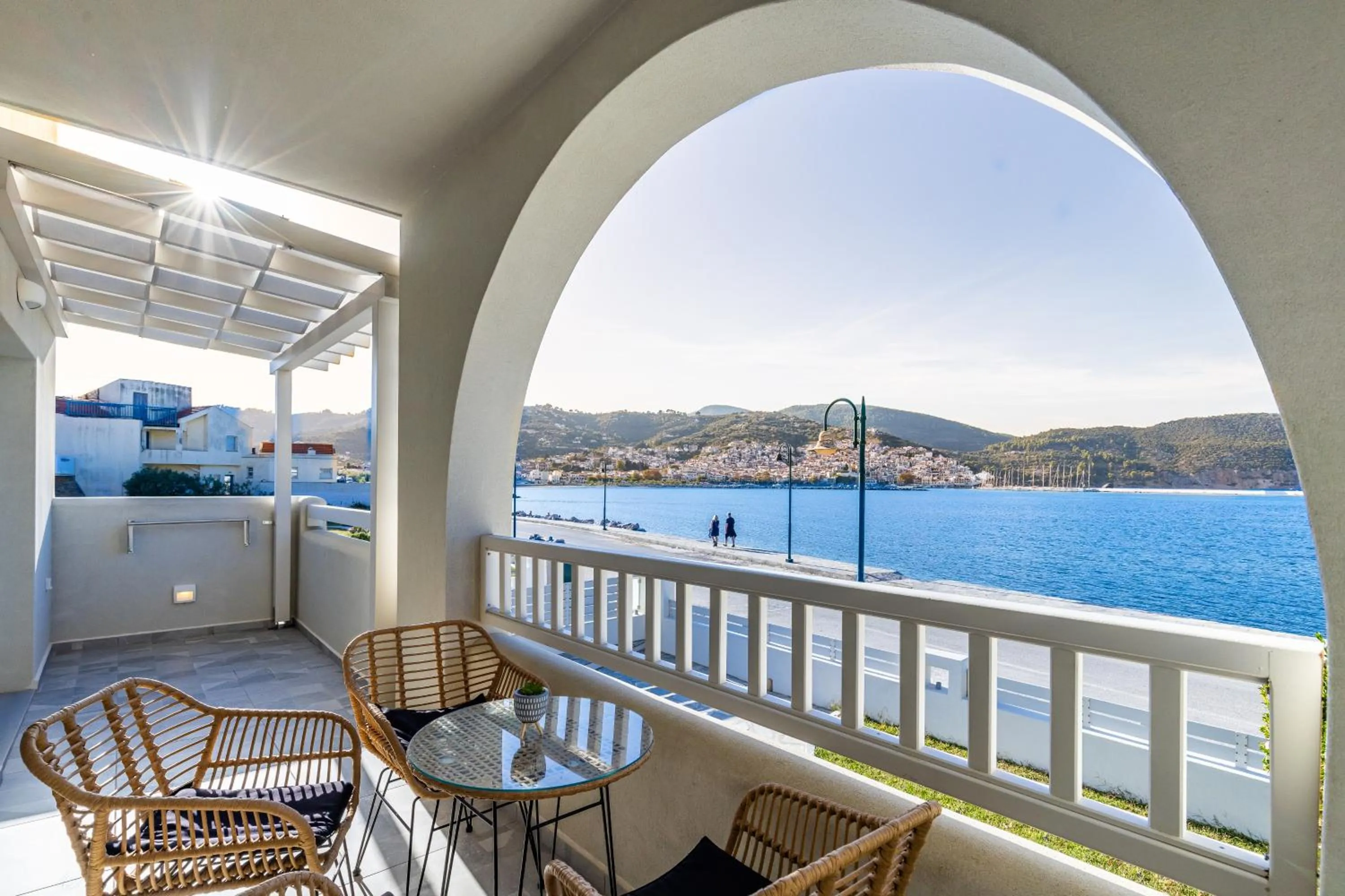 Patio in Sunrise Village Hotel Apartments
