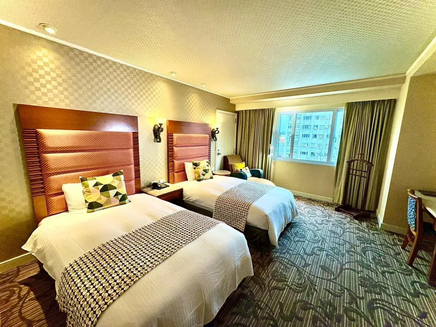 Deluxe Twin Room in Hualien Charming City Hotel Deluxe Twin Room in Hualien Charming City Hotel