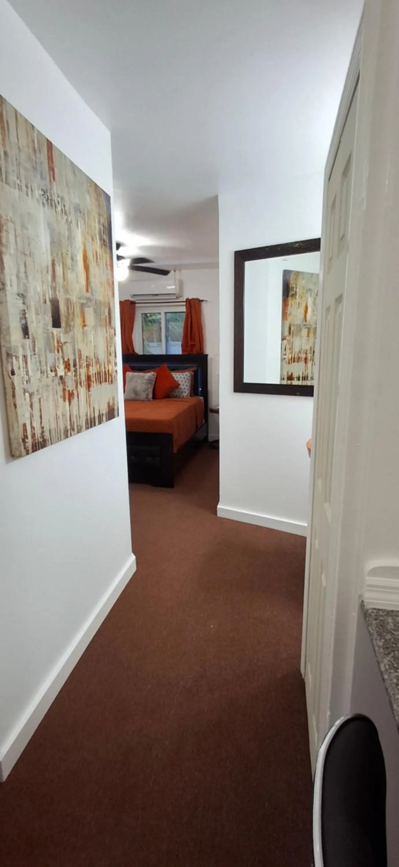 Bedroom in BELL At The Airport Suites Adults Only - Free Airport Transportation