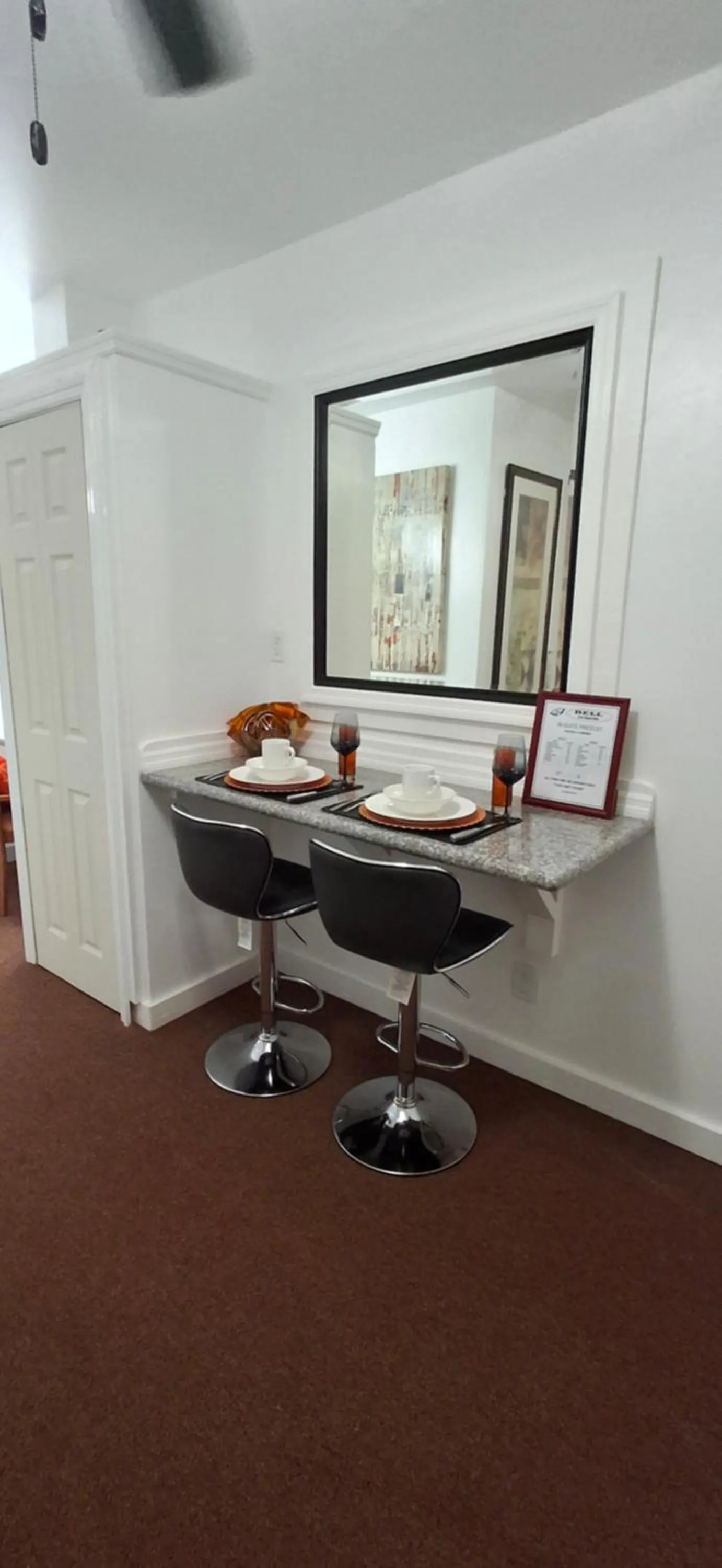 Dinner in BELL At The Airport Suites Adults Only - Free Airport Transportation